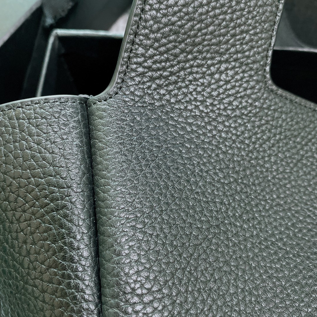 YSL BEA IN GRAINED LEATHER Black (50*28*18cm) - Image 6