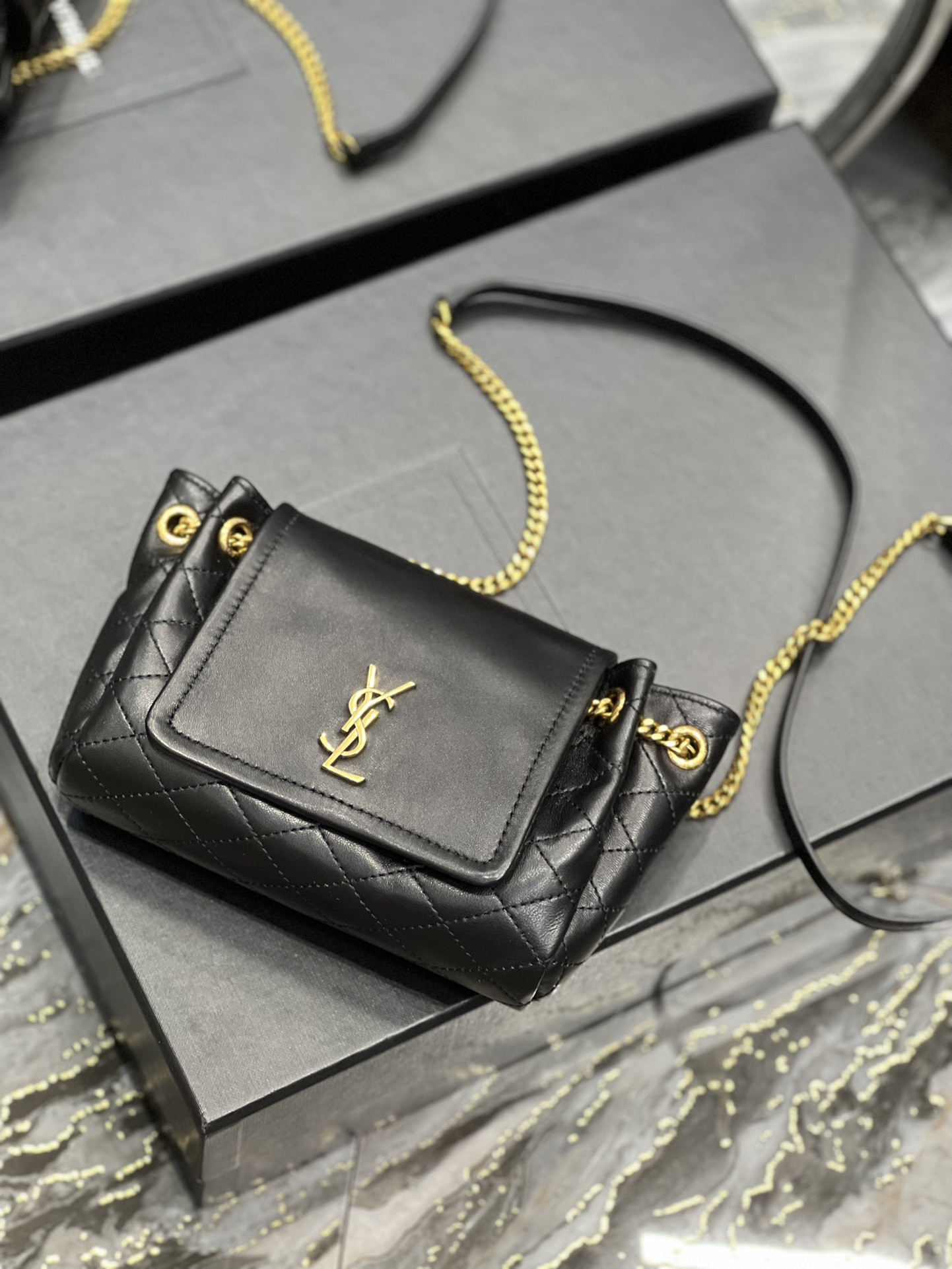 YSL MINI NOLITA BLACK - Image 6