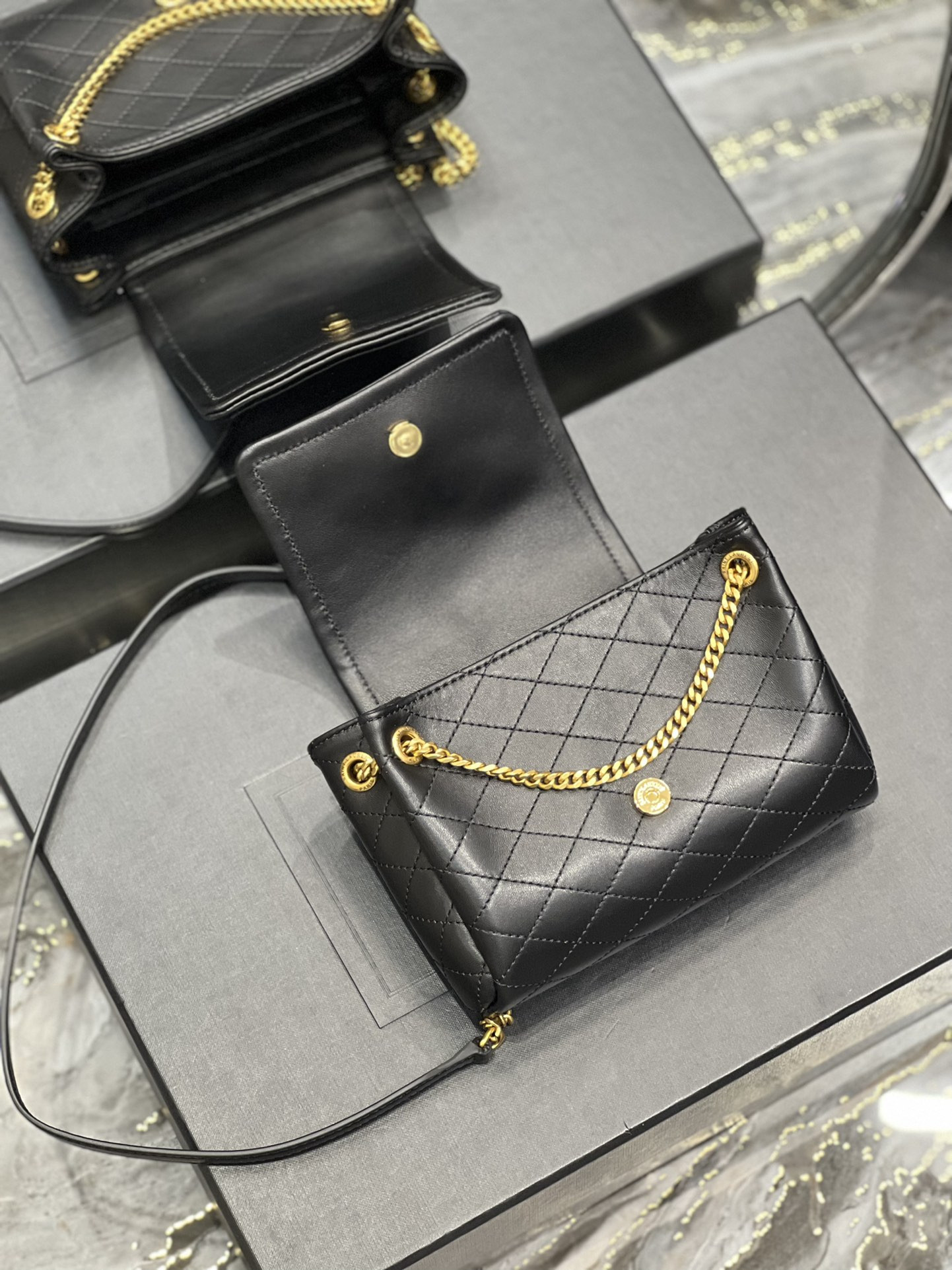 YSL MINI NOLITA BLACK - Image 8