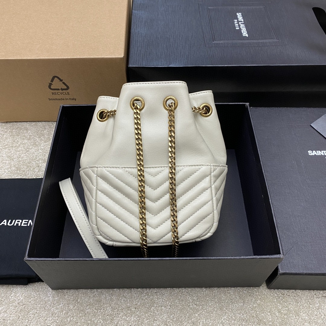 YSL MINI NOLITA WHITE - Image 3