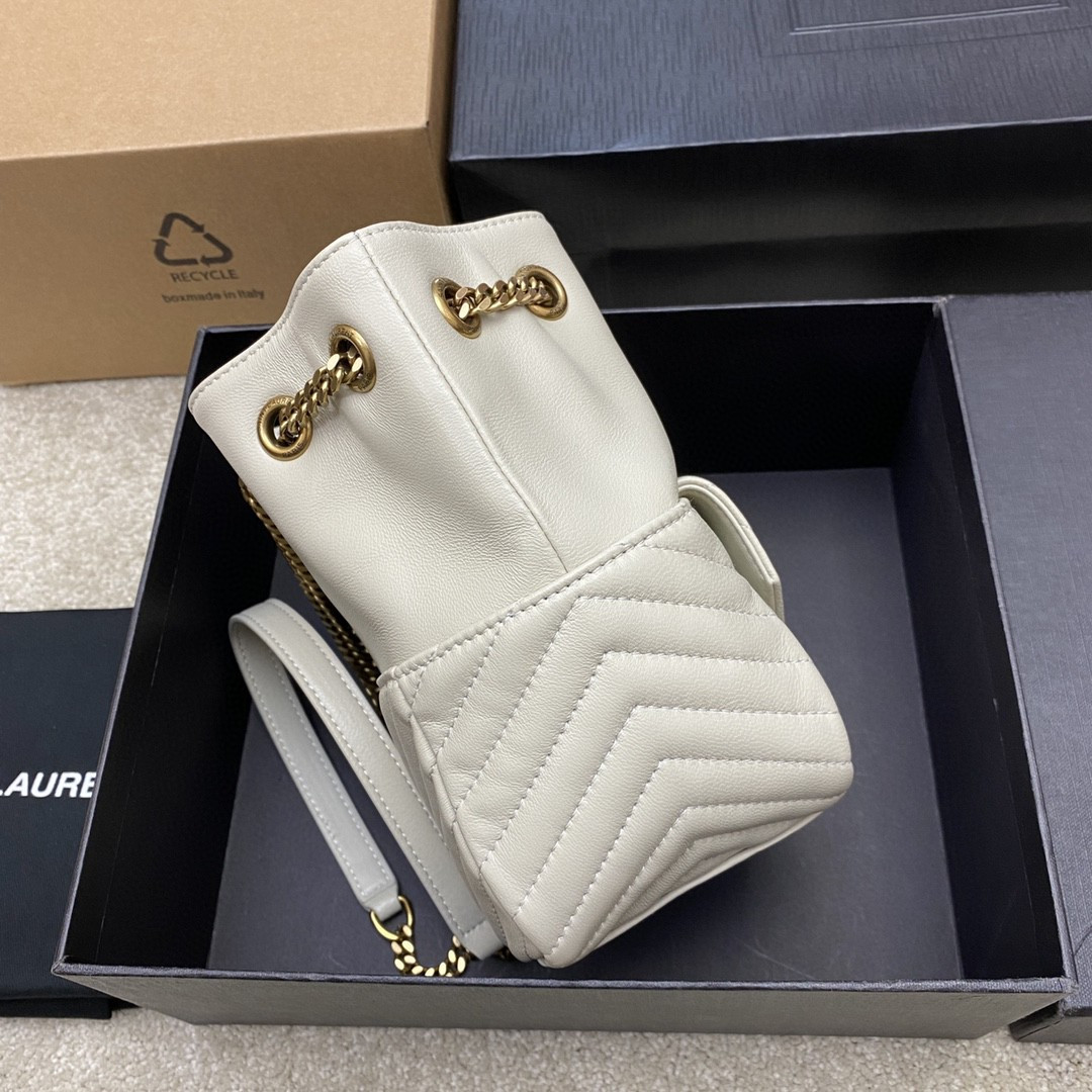 YSL MINI NOLITA WHITE - Image 4