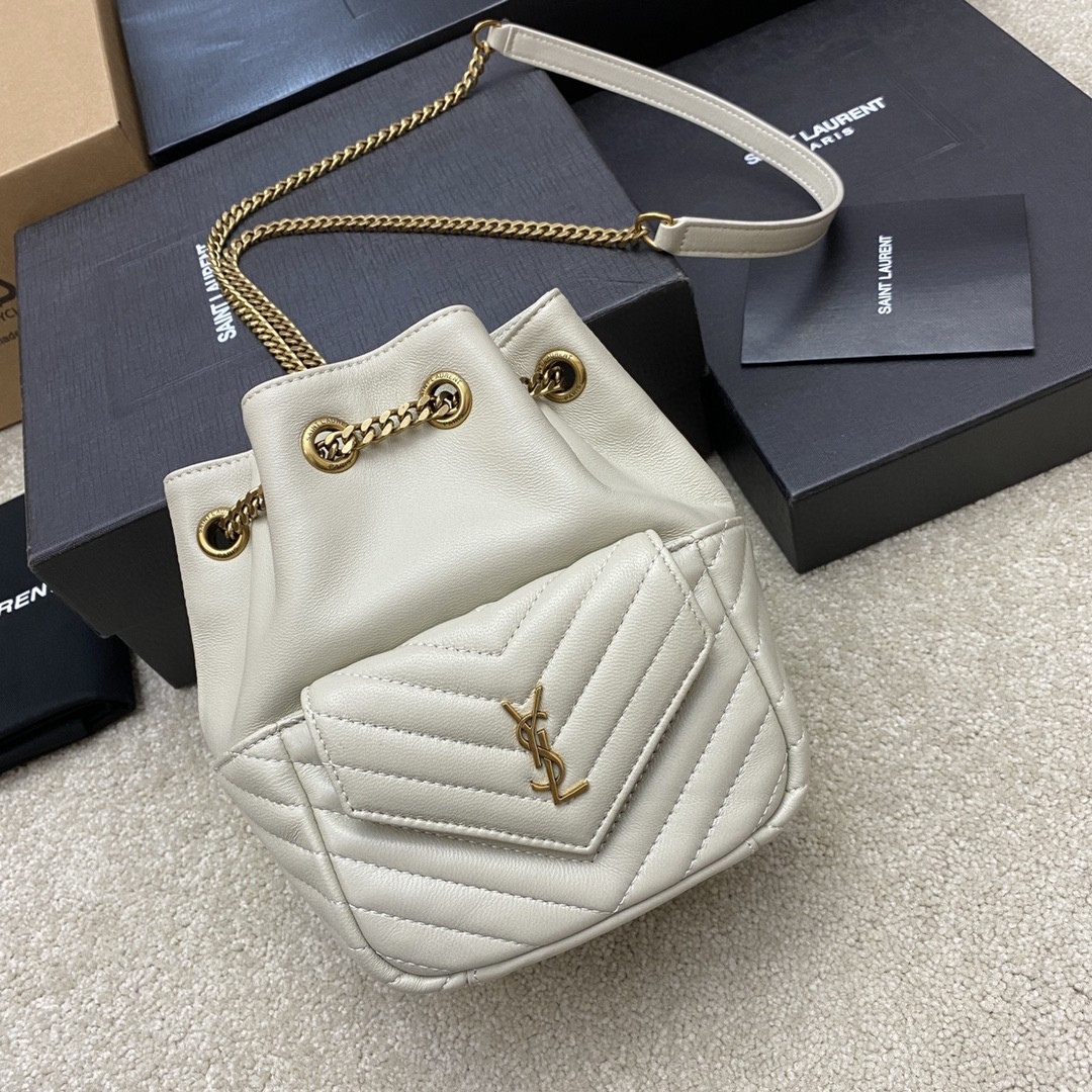 YSL MINI NOLITA WHITE - Image 6