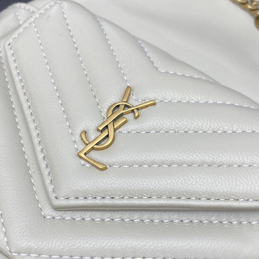 YSL MINI NOLITA WHITE - Image 7