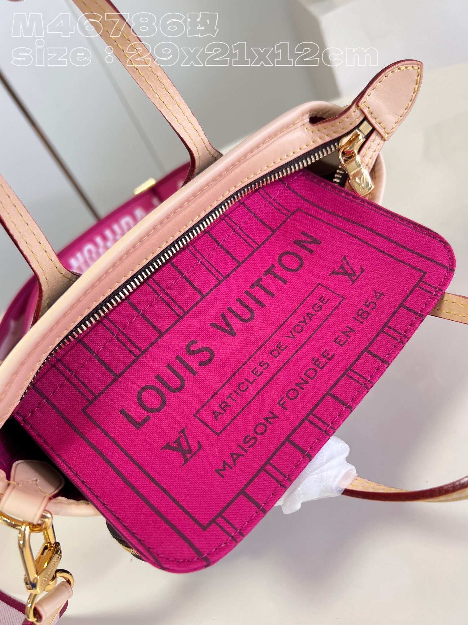LV Neverfull BB M46786 - Image 4