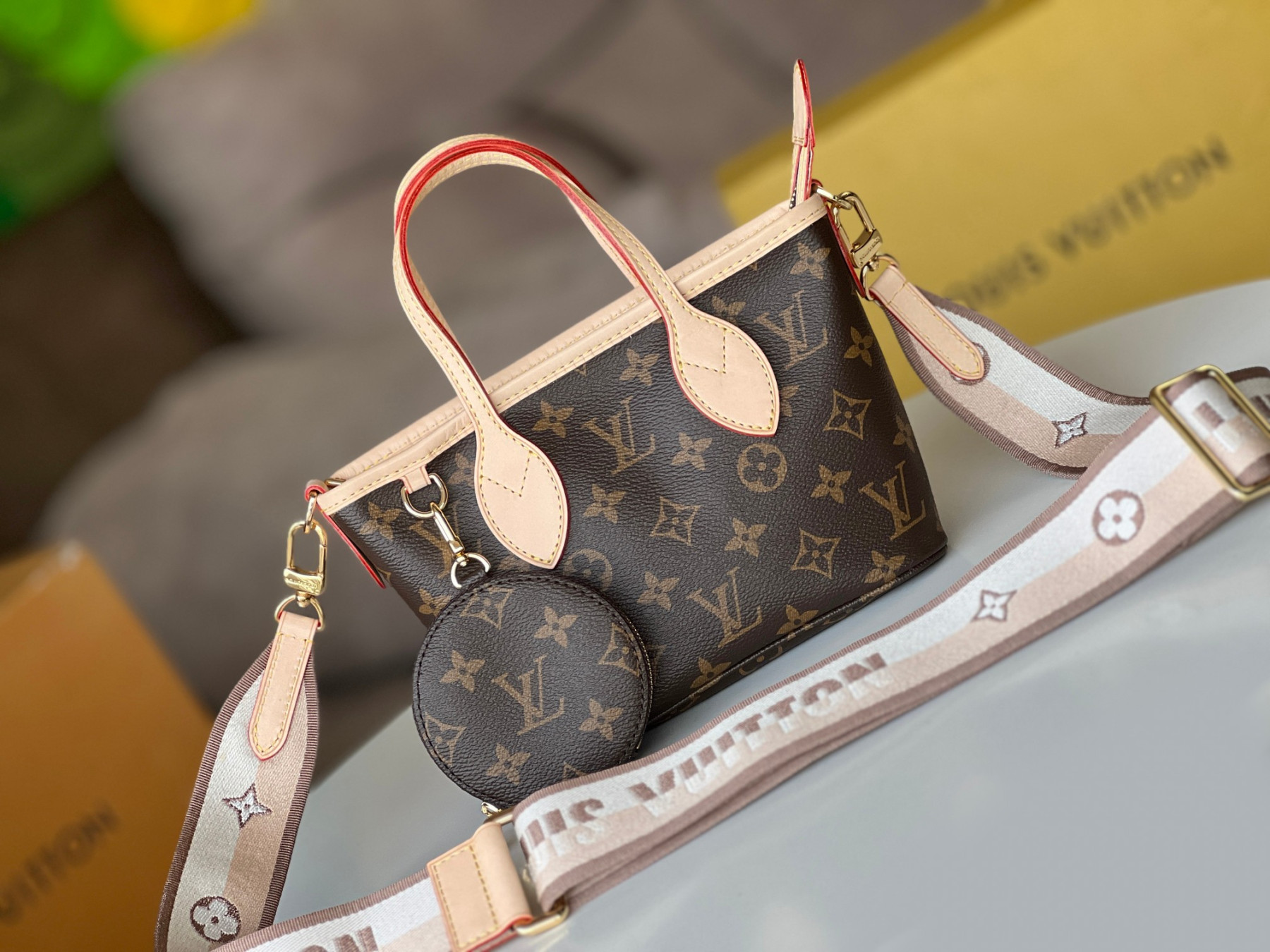 LV Neverfull BB M46705 - Handbags - Women - Louis Vuitton - Luxury Brands Bags - Image 4