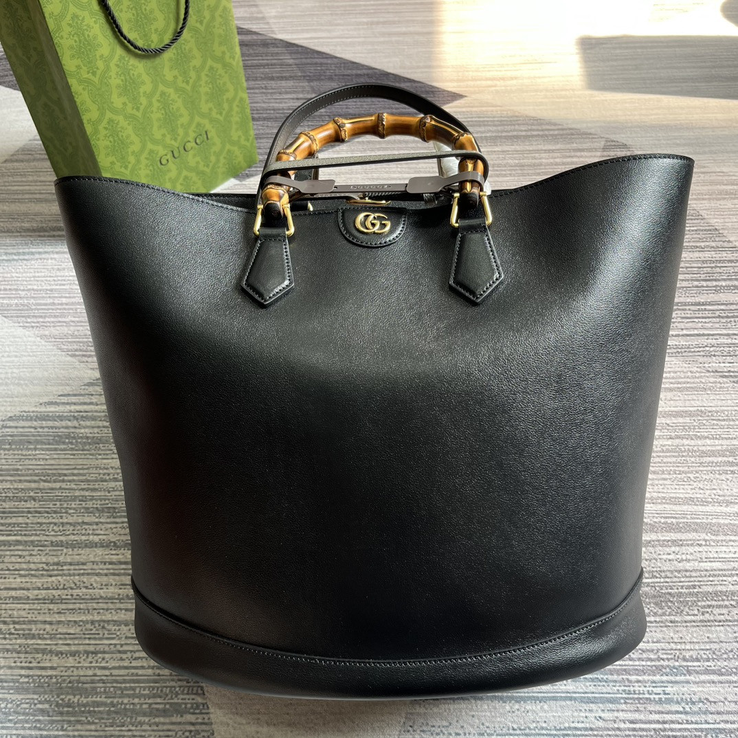 GUCCI DIANA LARGE TOTE BAG Black (40 x 34 x 21CM) - Image 2