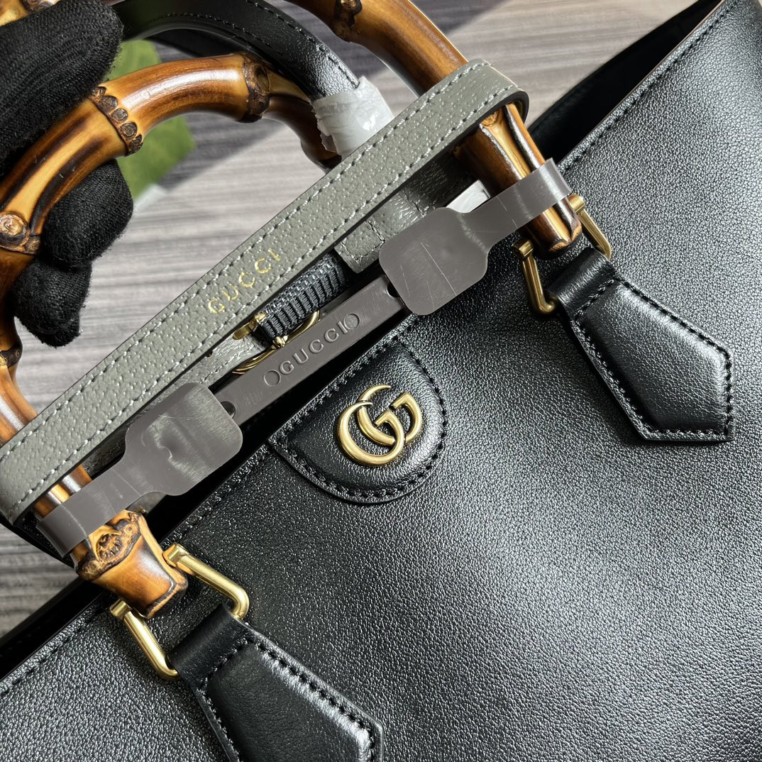 GUCCI DIANA LARGE TOTE BAG Black (40 x 34 x 21CM) - Image 7