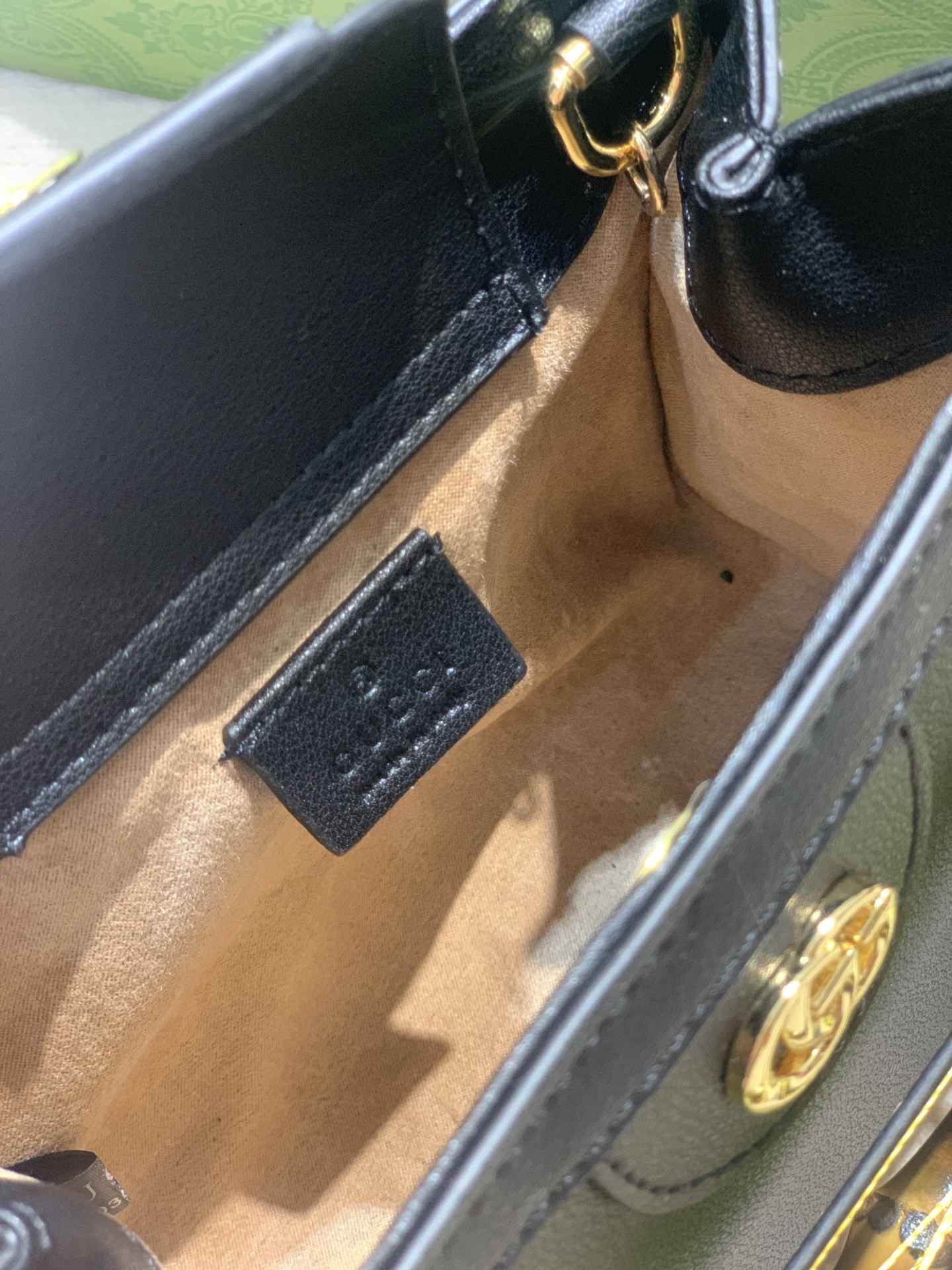 GUCCI DIANA MINI TOTE BAG Navy 20W x 16H x 10D CM - Image 10