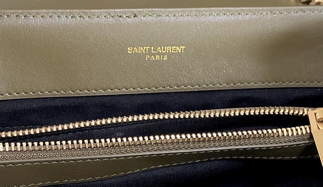 YSL LOULOU MEDIUM IN QUILTED LEATHER 12.5 X 8.6 X 3.5 INCHES - Image 13