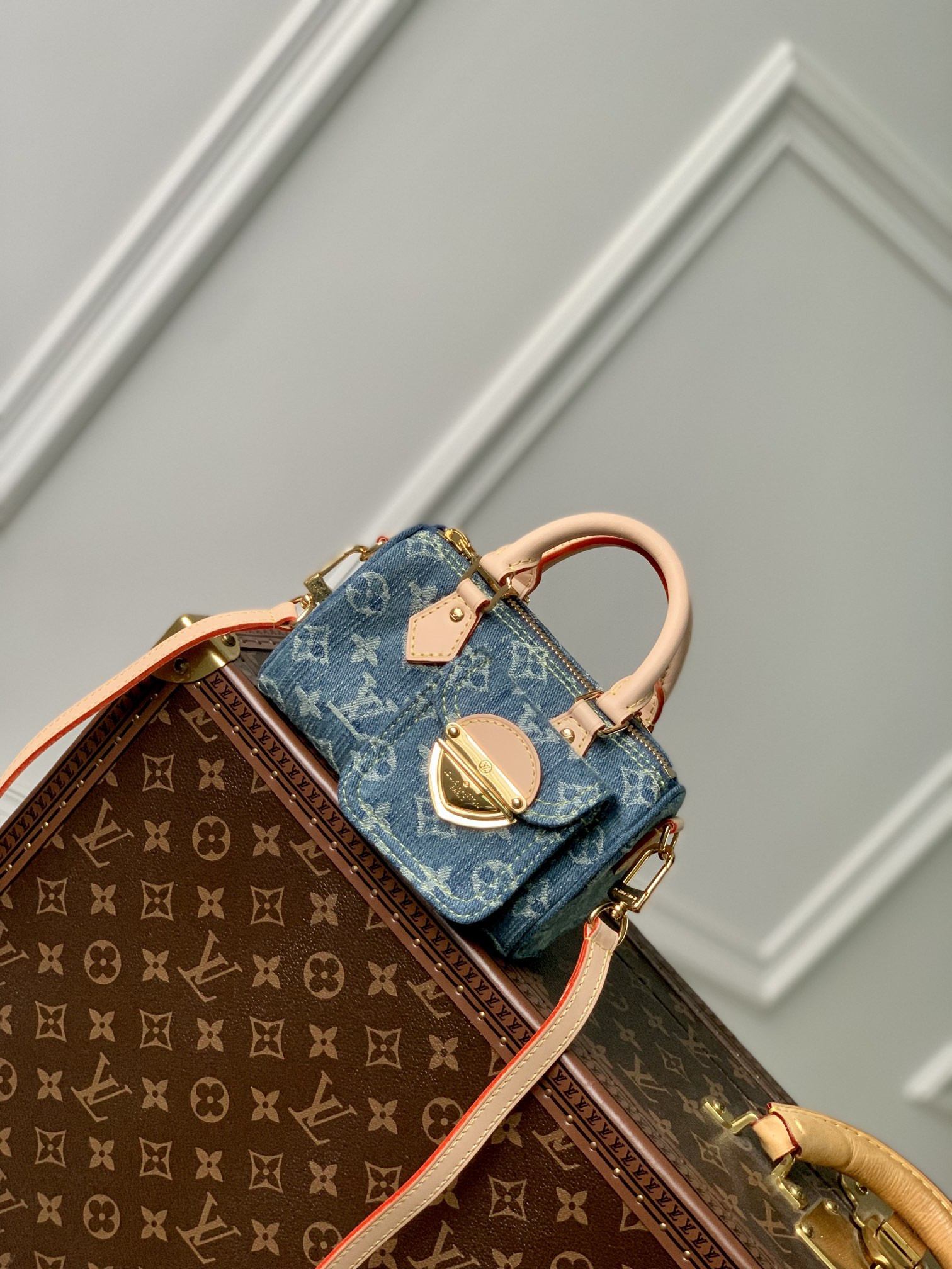 LOUIS VUITTON Nano Speedy M82950 (16*10*7.5cm) - Image 2