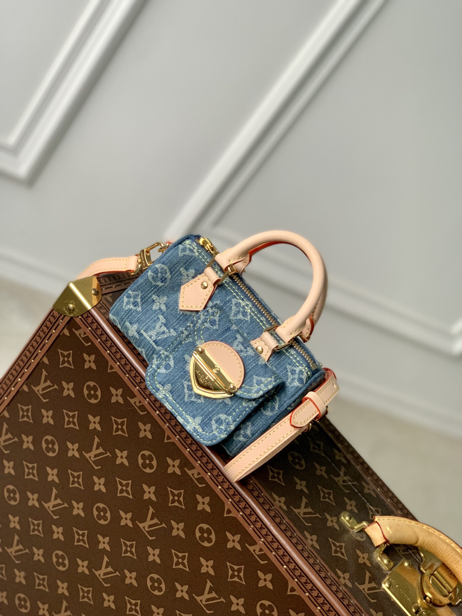 LOUIS VUITTON Nano Speedy M82950 (16*10*7.5cm) - Image 3