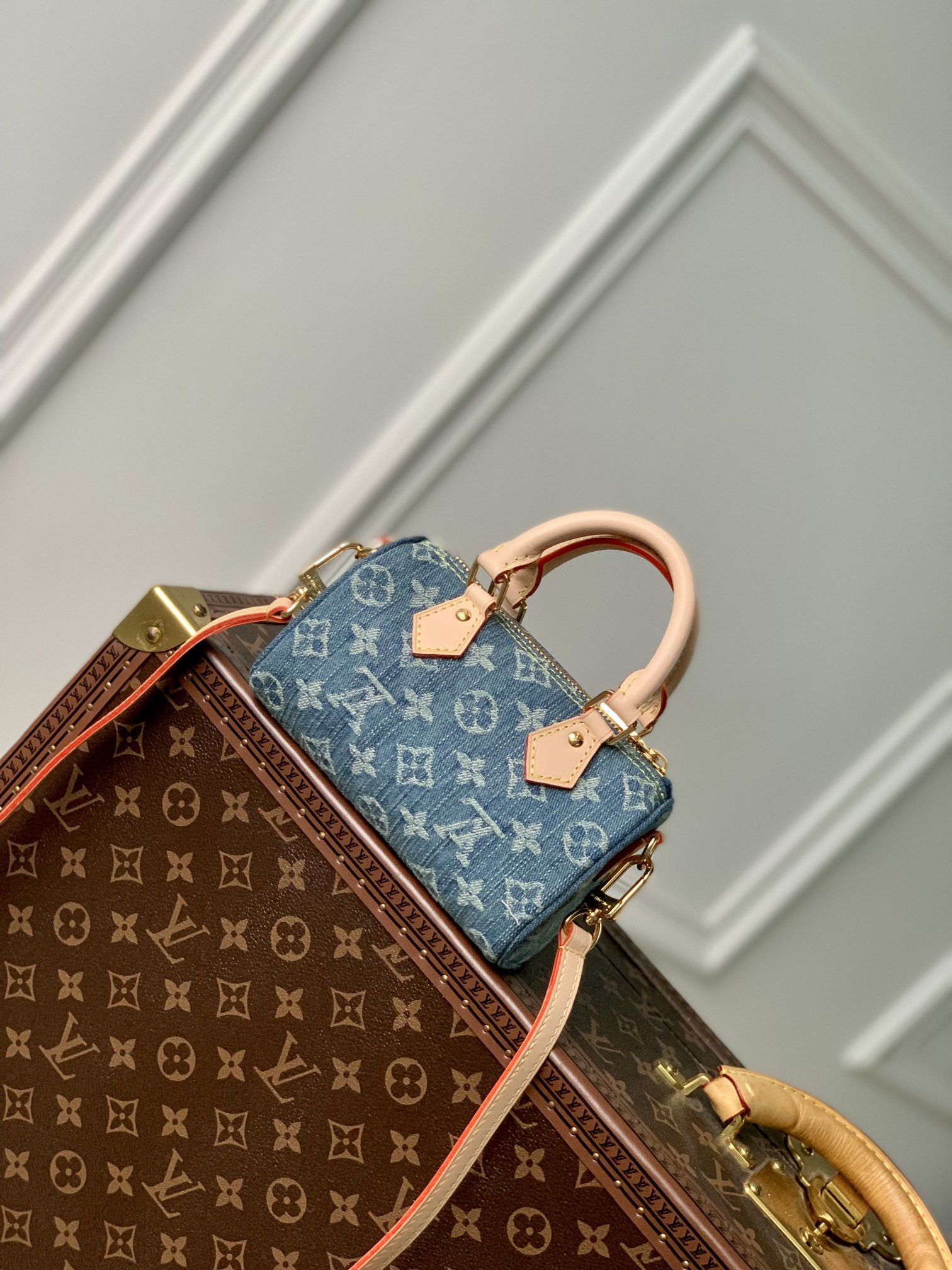 LOUIS VUITTON Nano Speedy M82950 (16*10*7.5cm) - Image 4