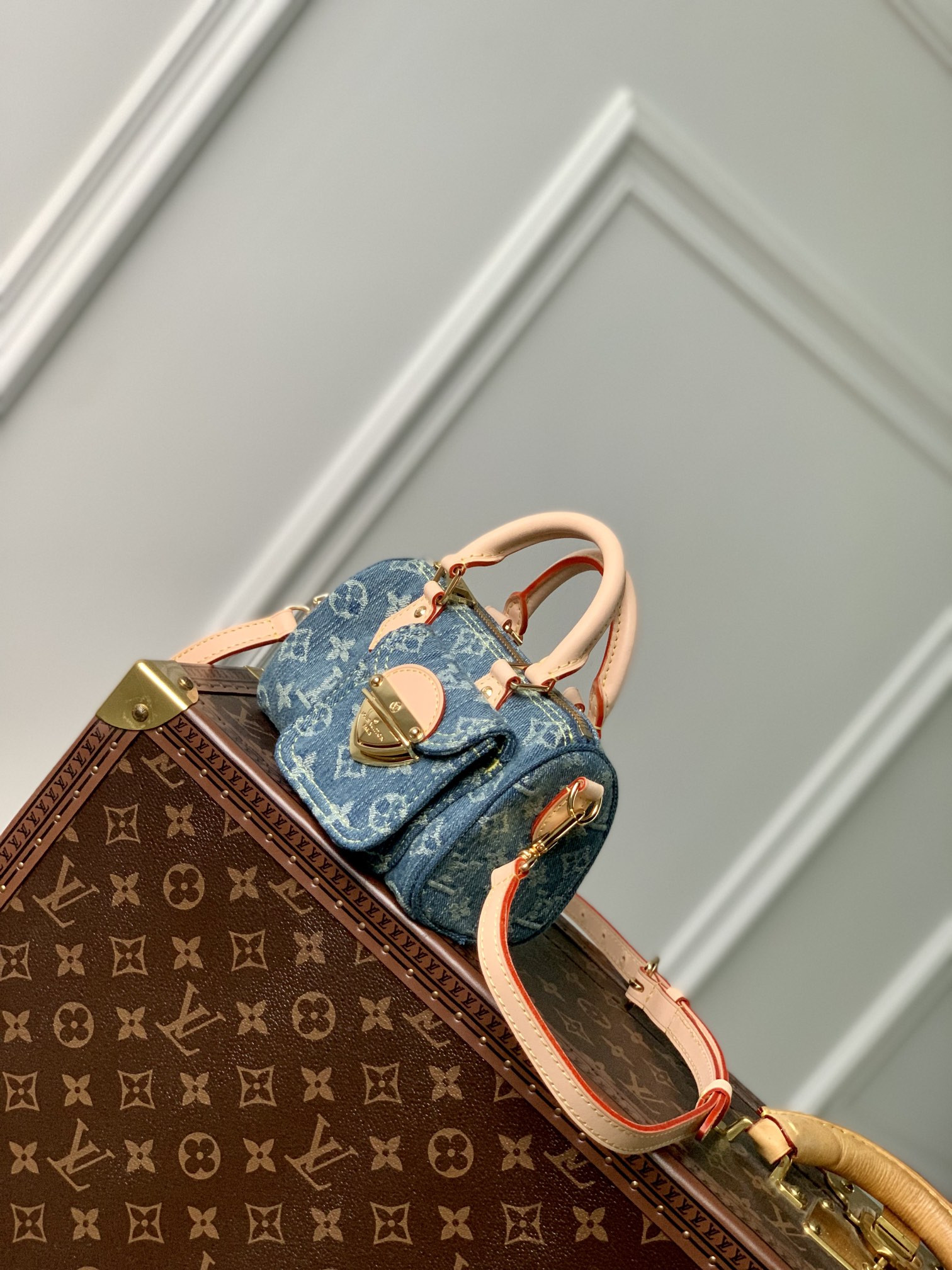 LOUIS VUITTON Nano Speedy M82950 (16*10*7.5cm) - Image 5