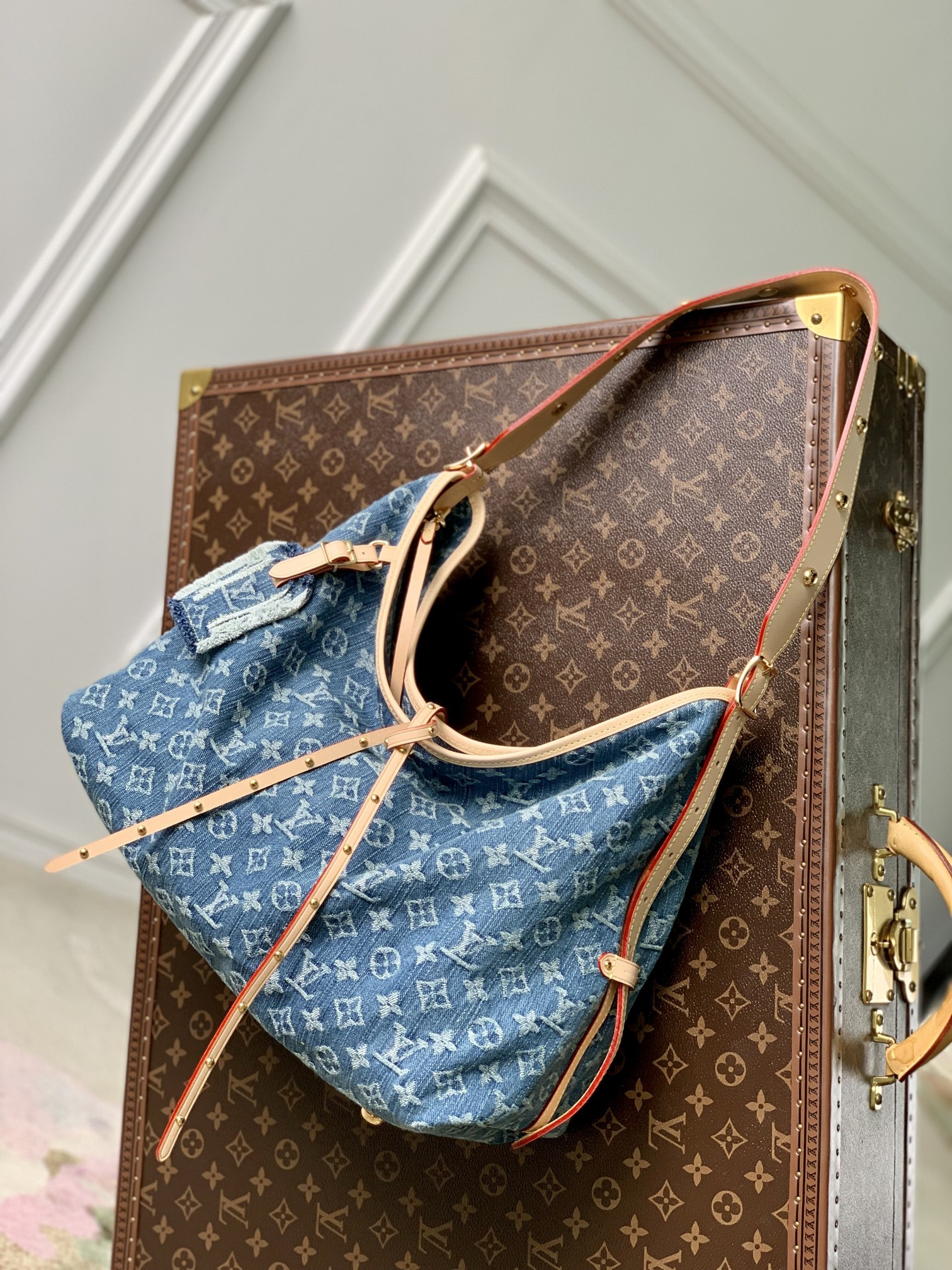 LOUIS VUITTON CarryAll MM M46855 (39*30*15cm) - Image 2