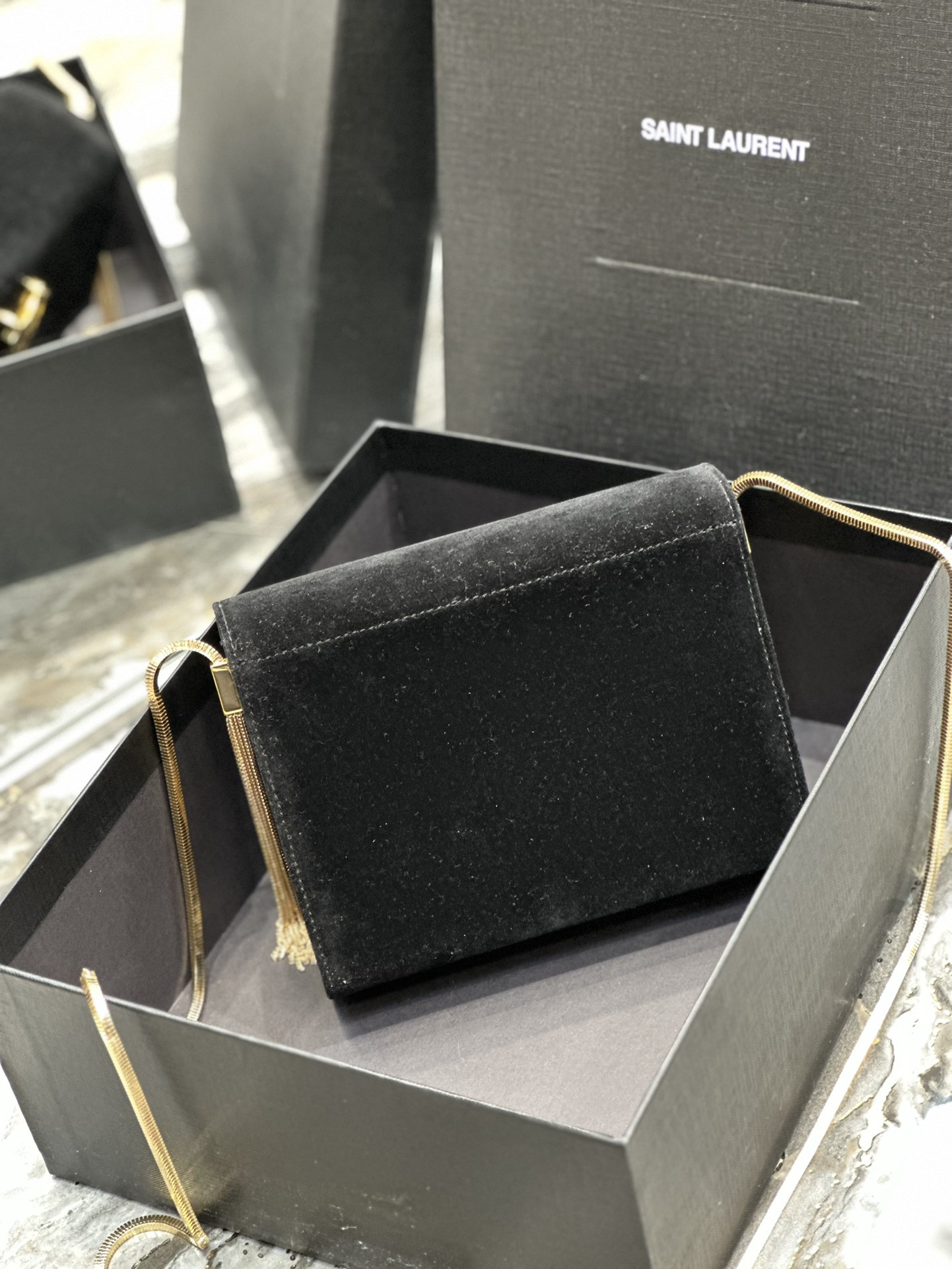 YSL KATE SMALL IN black 7.8 X 4.9 X 1.9 INCHES - Image 10