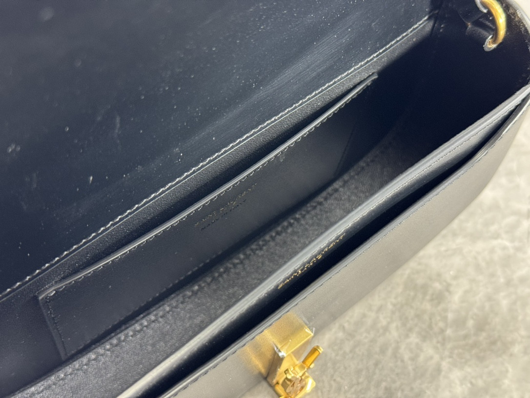 YSL MINI VOLTAIRE IN BOX SAINT LAURENT 8.3" X 4.3" X 1.8" - Image 7