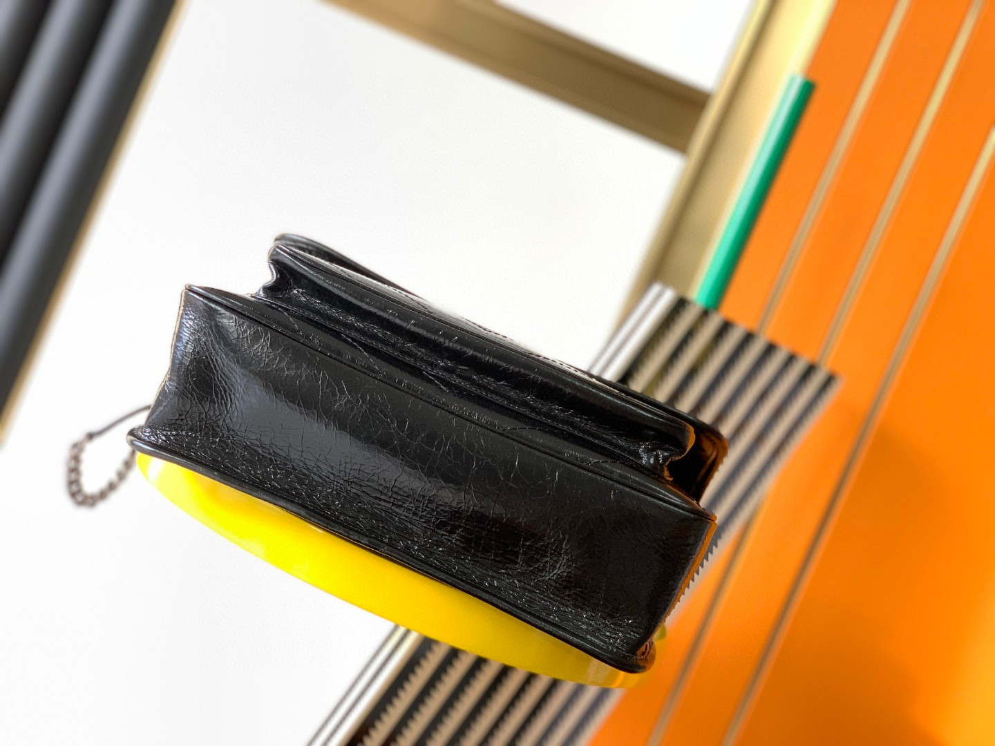 YSL NIKI LARGE IN VINTAGE LEATHER 12.5 X 9 X 3.5 INCHES - Image 4