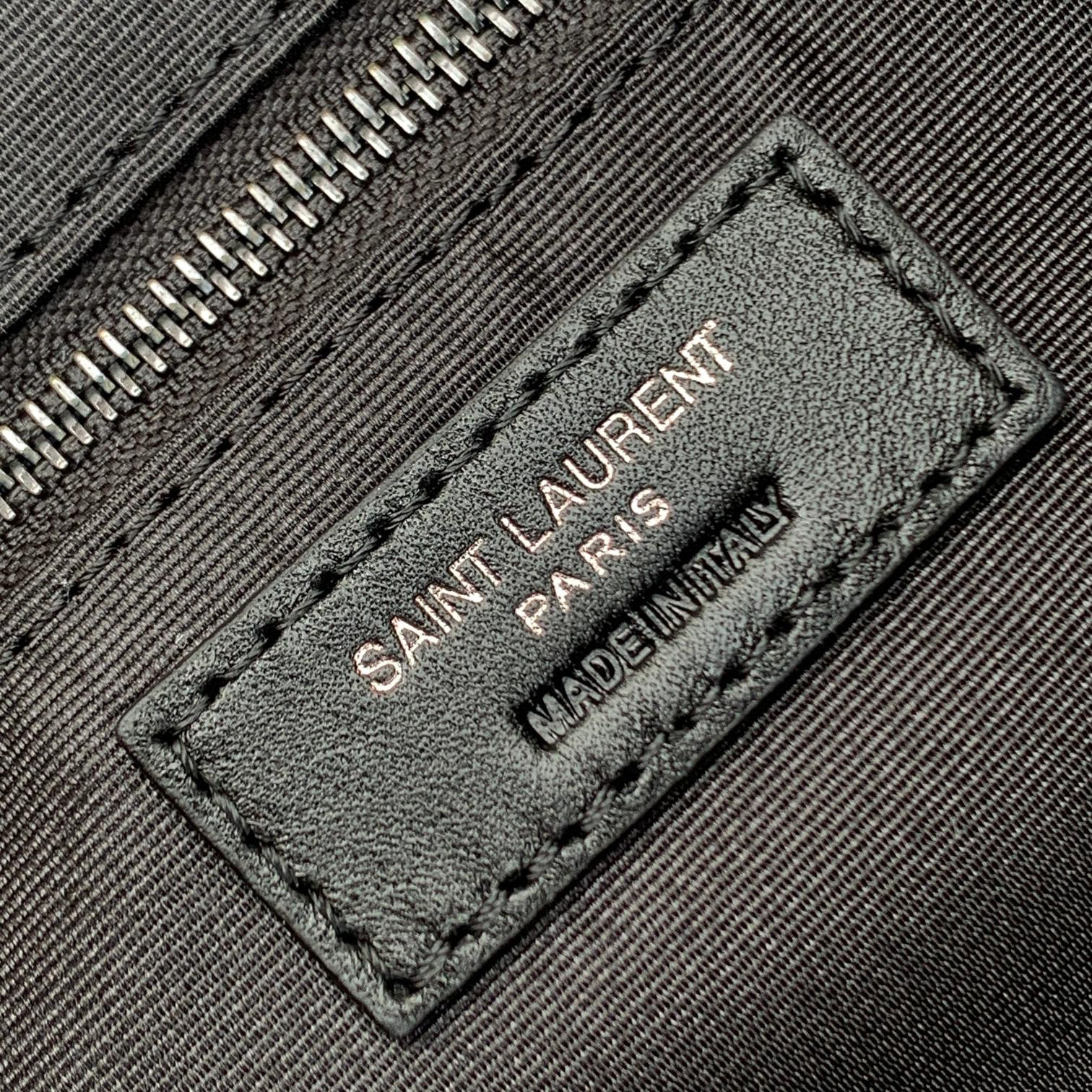 YSL NIKI SHOPPING IN VINTAGE LEATHER 12.9 X 10.6 X 4.5 INCHES - Image 7