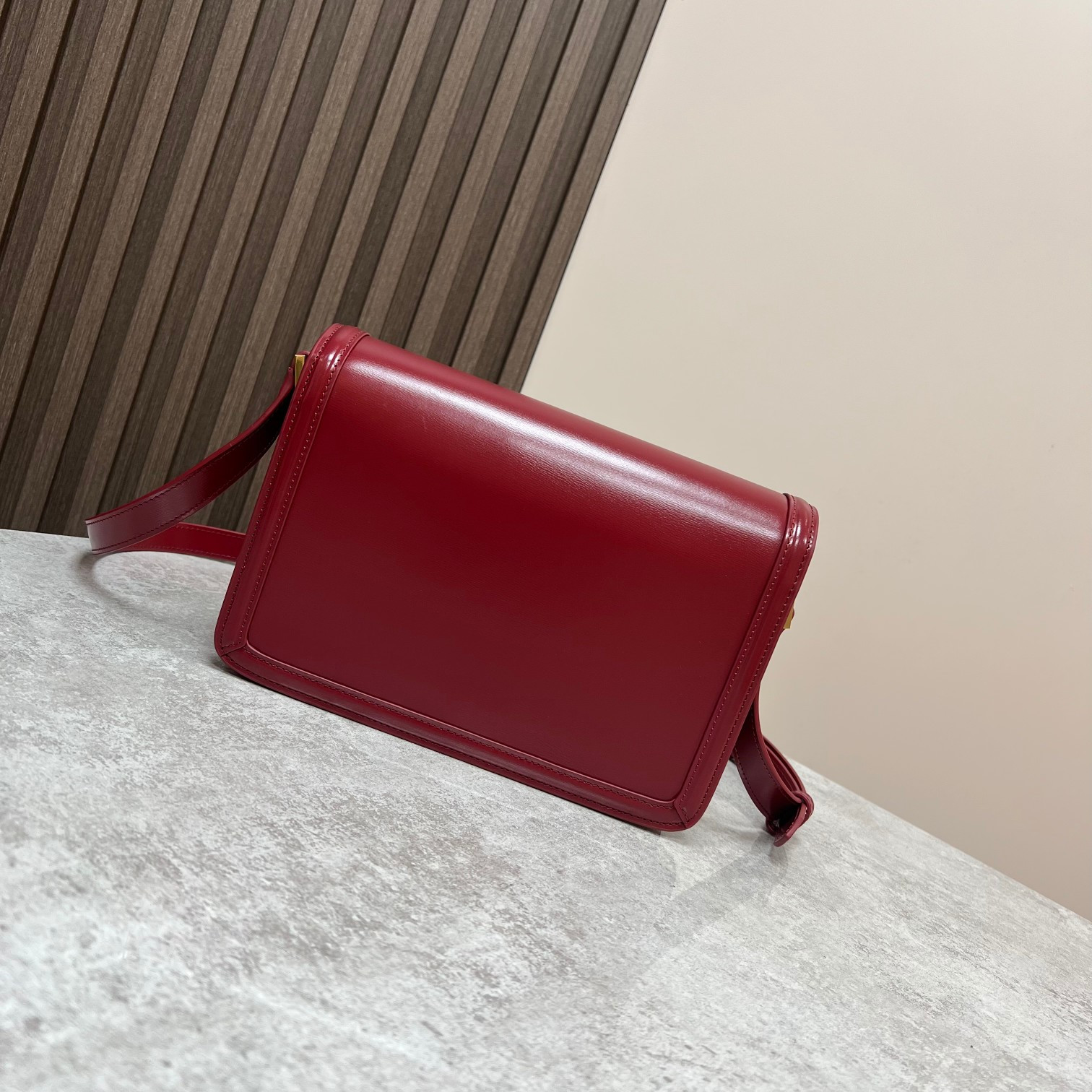 YSL SOLFERINO MEDIUM SATCHEL IN BOX SAINT LAURENT RED 9.1 X 6.3 X 2.4 INCHES - Image 3