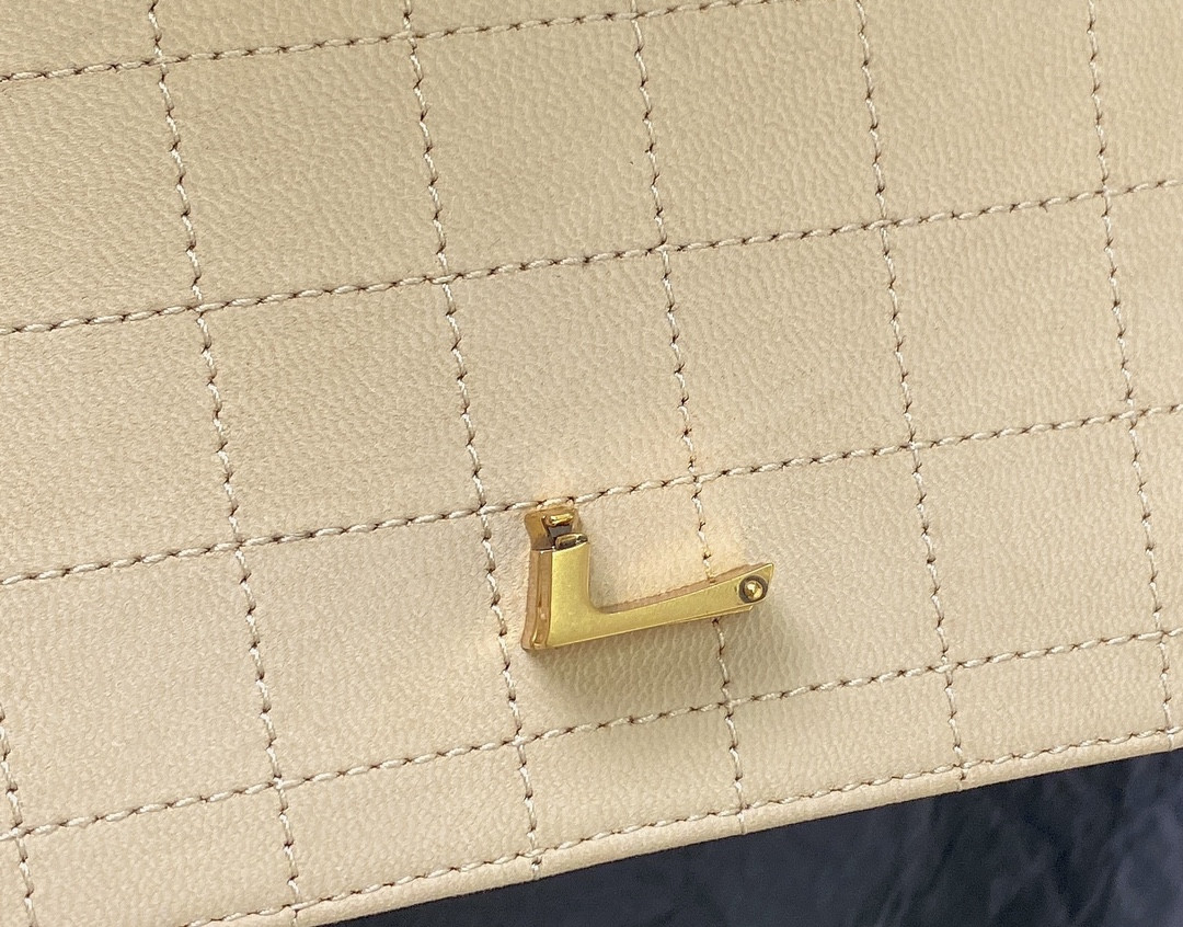 YSL SOLFERINO SMALL SATCHEL IN BOX SAINT LAURENT 7.4 X 5.1 X 1.9 INCHES - Image 9