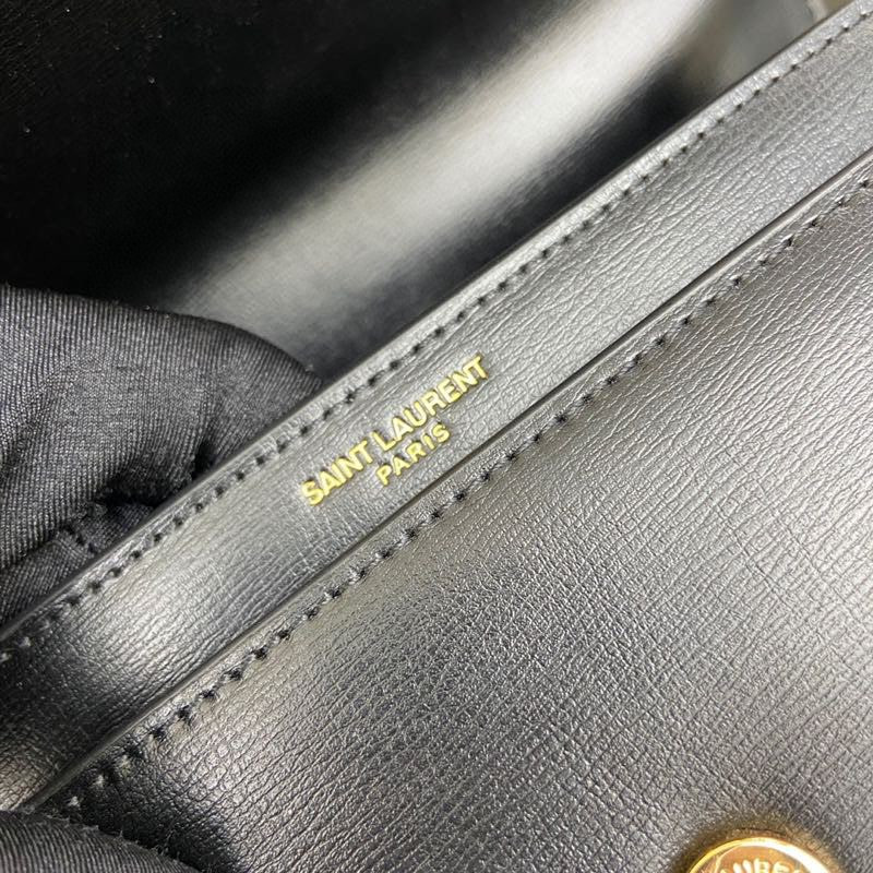 YSL SUNSET MEDIUM IN COATED-BARK LEATHER (22*16*6.5cm) - Image 8