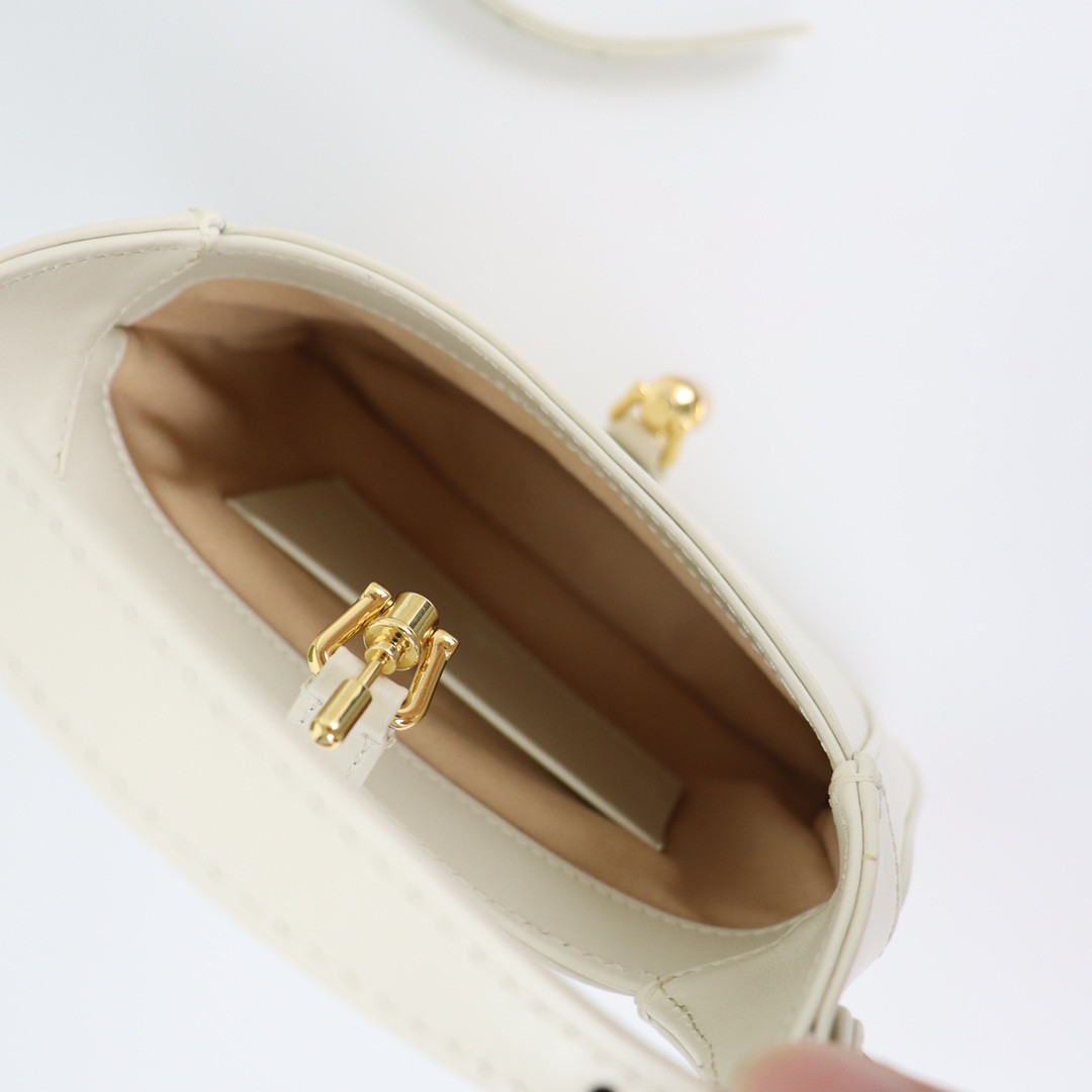 GUCCI JACKIE 1961 MINI SHOULDER BAG White 7.5 x 5.1 x 1.2 - Image 8