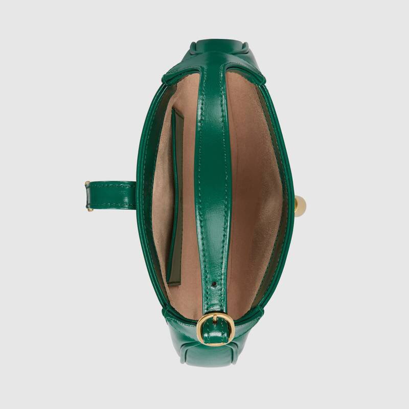 GUCCI JACKIE 1961 MINI SHOULDER BAG Green 7.5 x 5.1 x 1.2 - Image 6