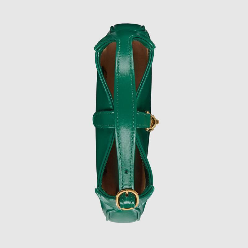 GUCCI JACKIE 1961 MINI SHOULDER BAG Green 7.5 x 5.1 x 1.2 - Image 8