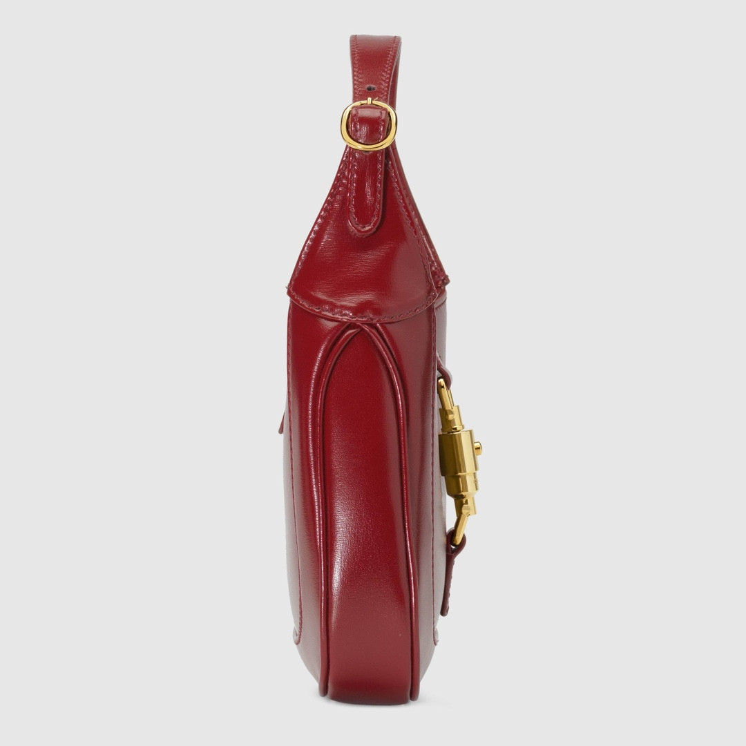 GUCCI JACKIE 1961 MINI SHOULDER BAG RED 7.5 x 5.1 x 1.2 - Image 9