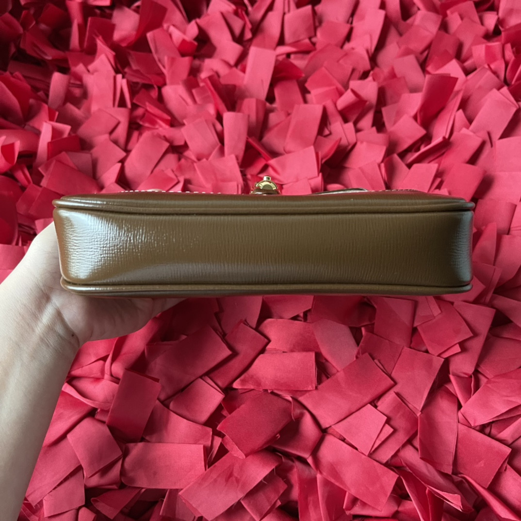 GUCCI JACKIE 1961 MINI SHOULDER BAG 7.5 x 5.1 x 1.2 - Image 4