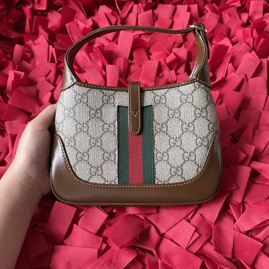 GUCCI JACKIE 1961 MINI SHOULDER BAG 7.5 x 5.1 x 1.2 - Image 5