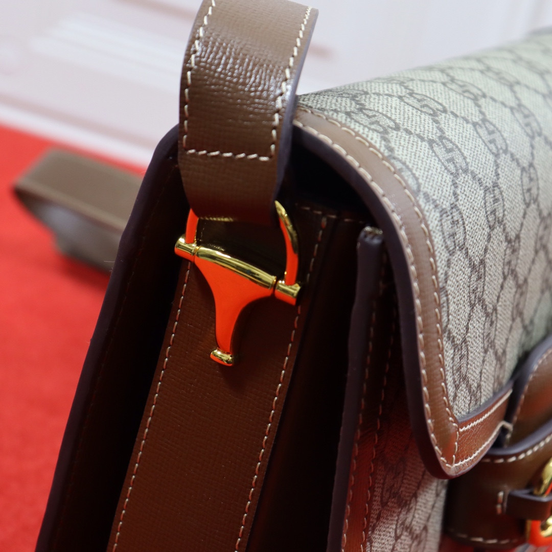 GUCCI HORSEBIT 1955 SHOULDER BAG 9.8 x 7 x 3.1 - Image 5