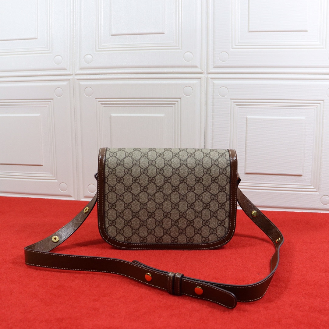 GUCCI HORSEBIT 1955 SHOULDER BAG 9.8 x 7 x 3.1 - Image 7