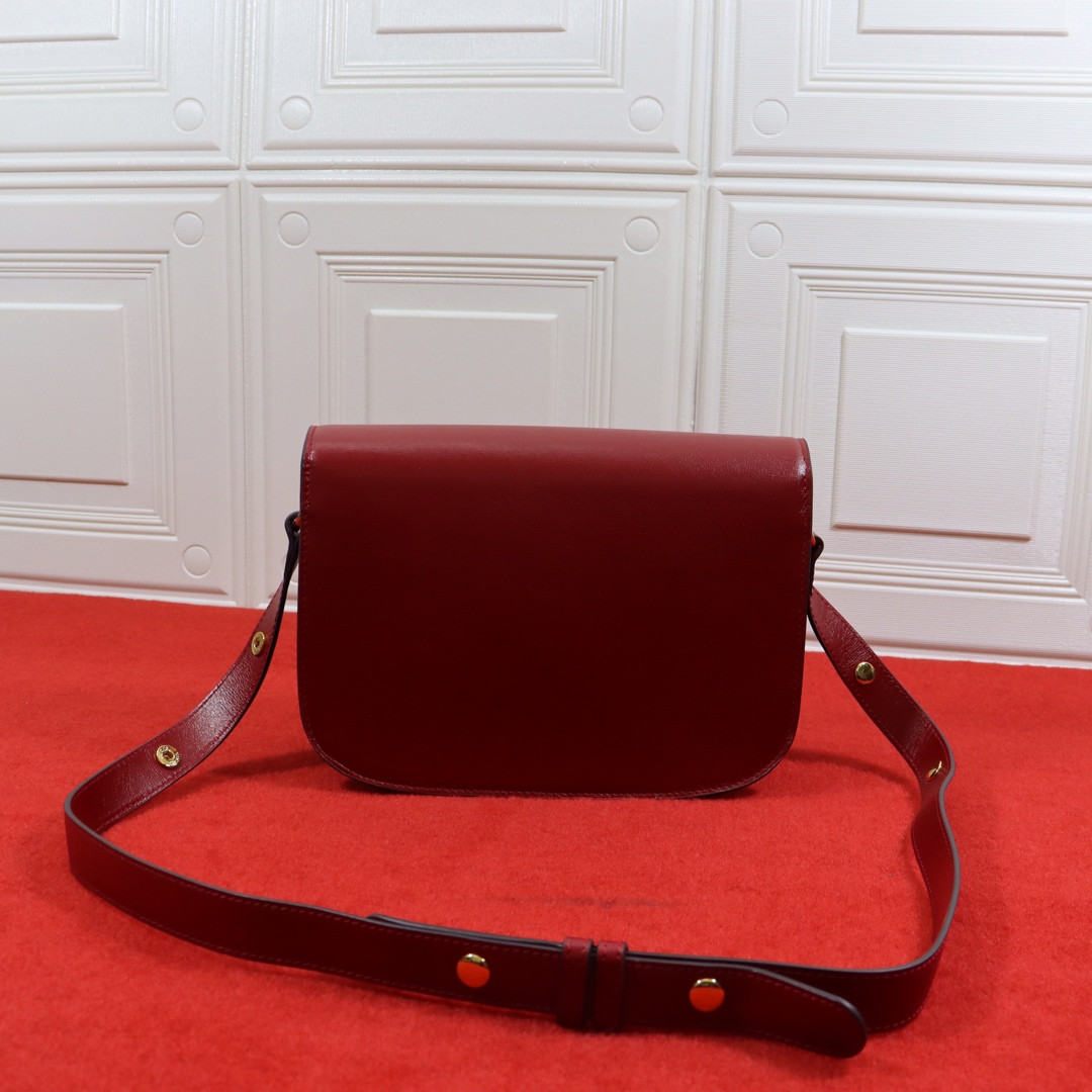 GUCCI HORSEBIT 1955 SHOULDER BAG RED 9.8 x 7 x 3.1 - Image 6