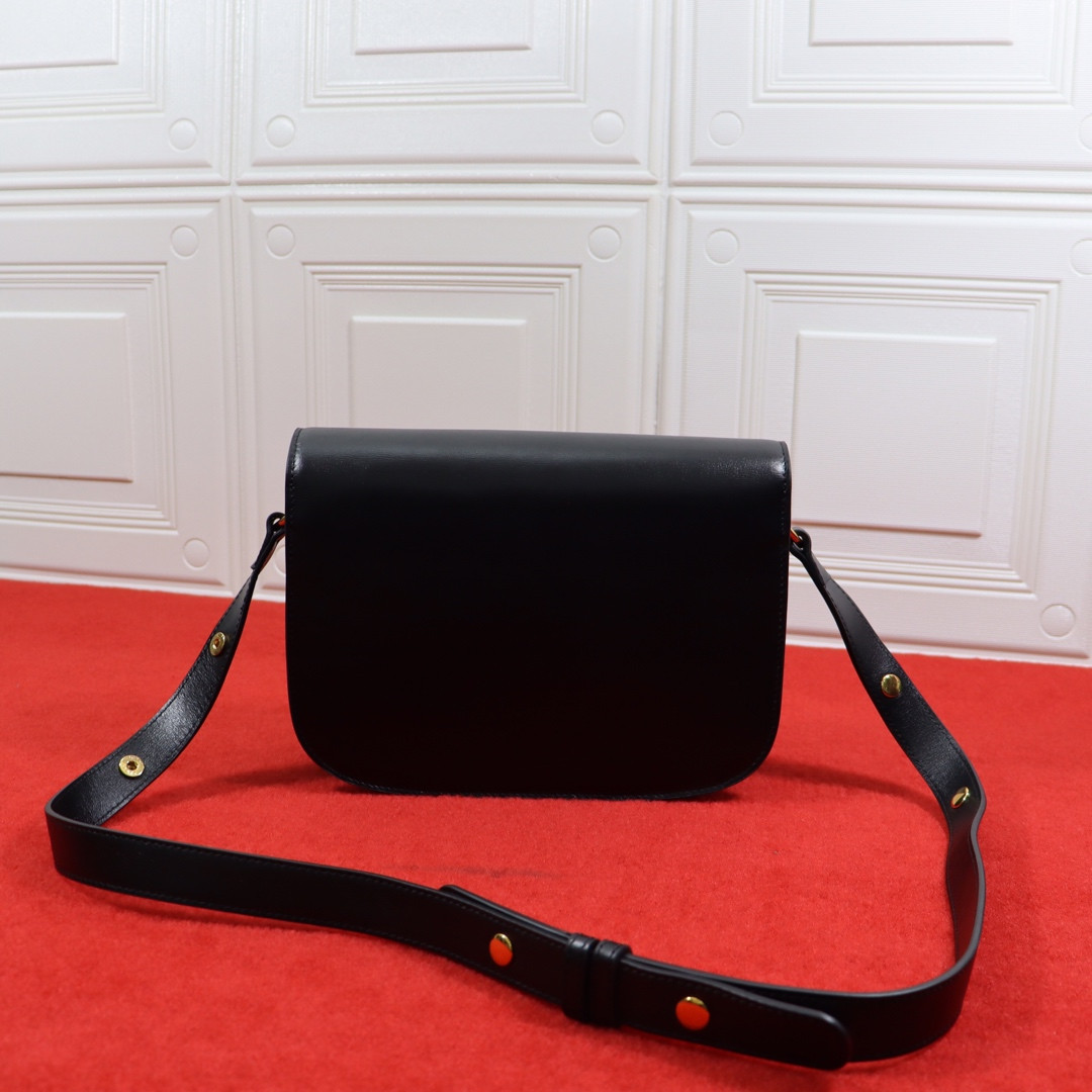 GUCCI HORSEBIT 1955 SHOULDER BAG BLACK 9.8 x 7 x 3.1 - Image 6