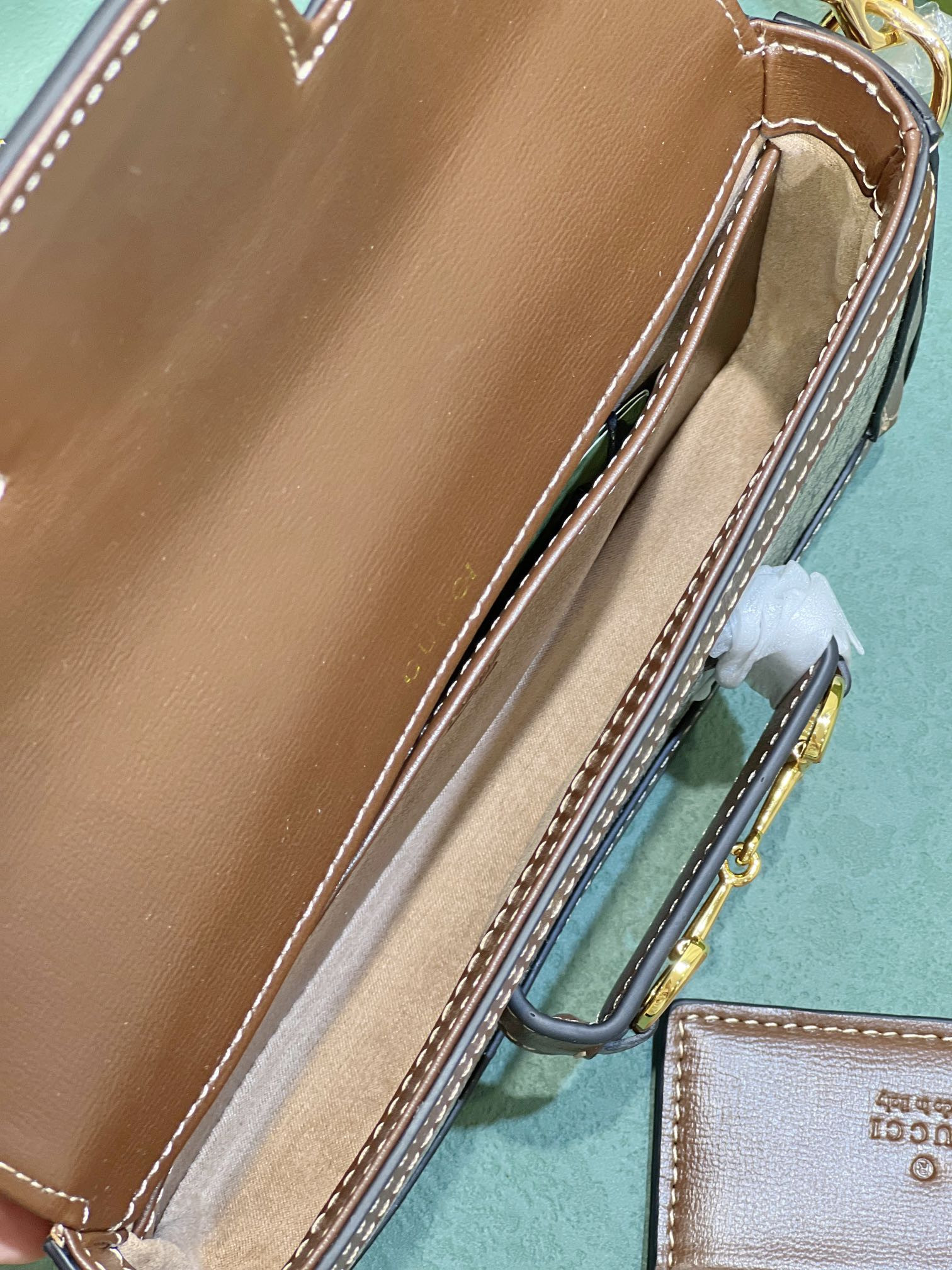 GUCCI HORSEBIT 1955 MINI BAG 8.5 x 4.9 x 1.2 - Image 9