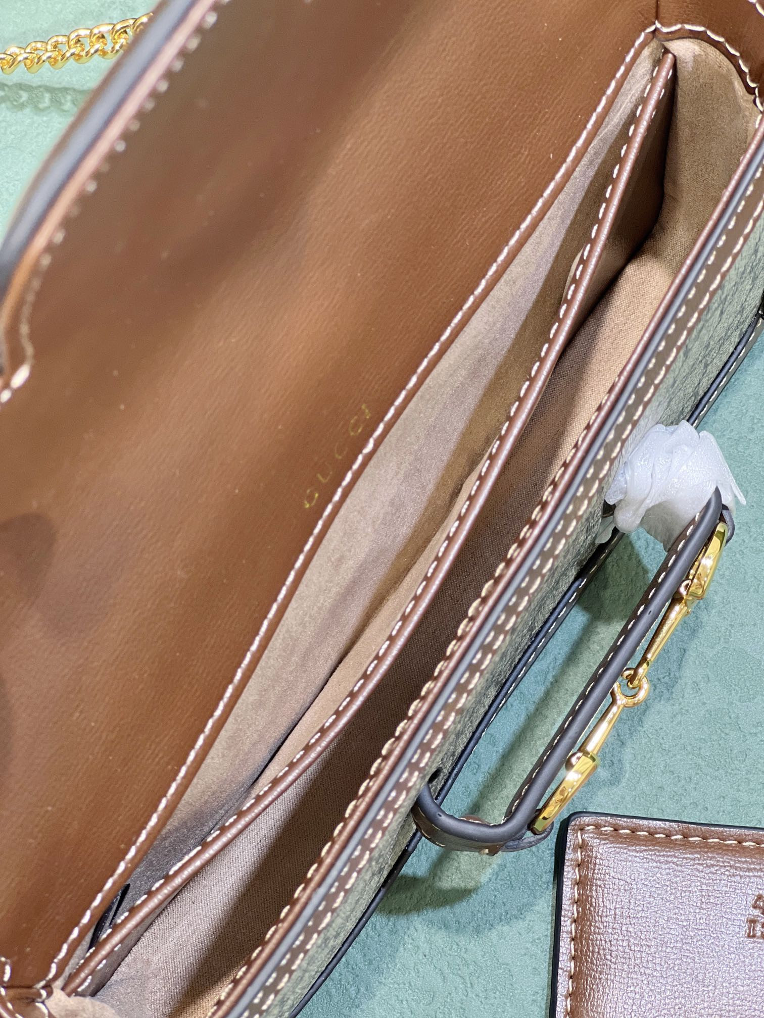 GUCCI HORSEBIT 1955 MINI BAG 8.5 x 4.9 x 1.2 - Image 10