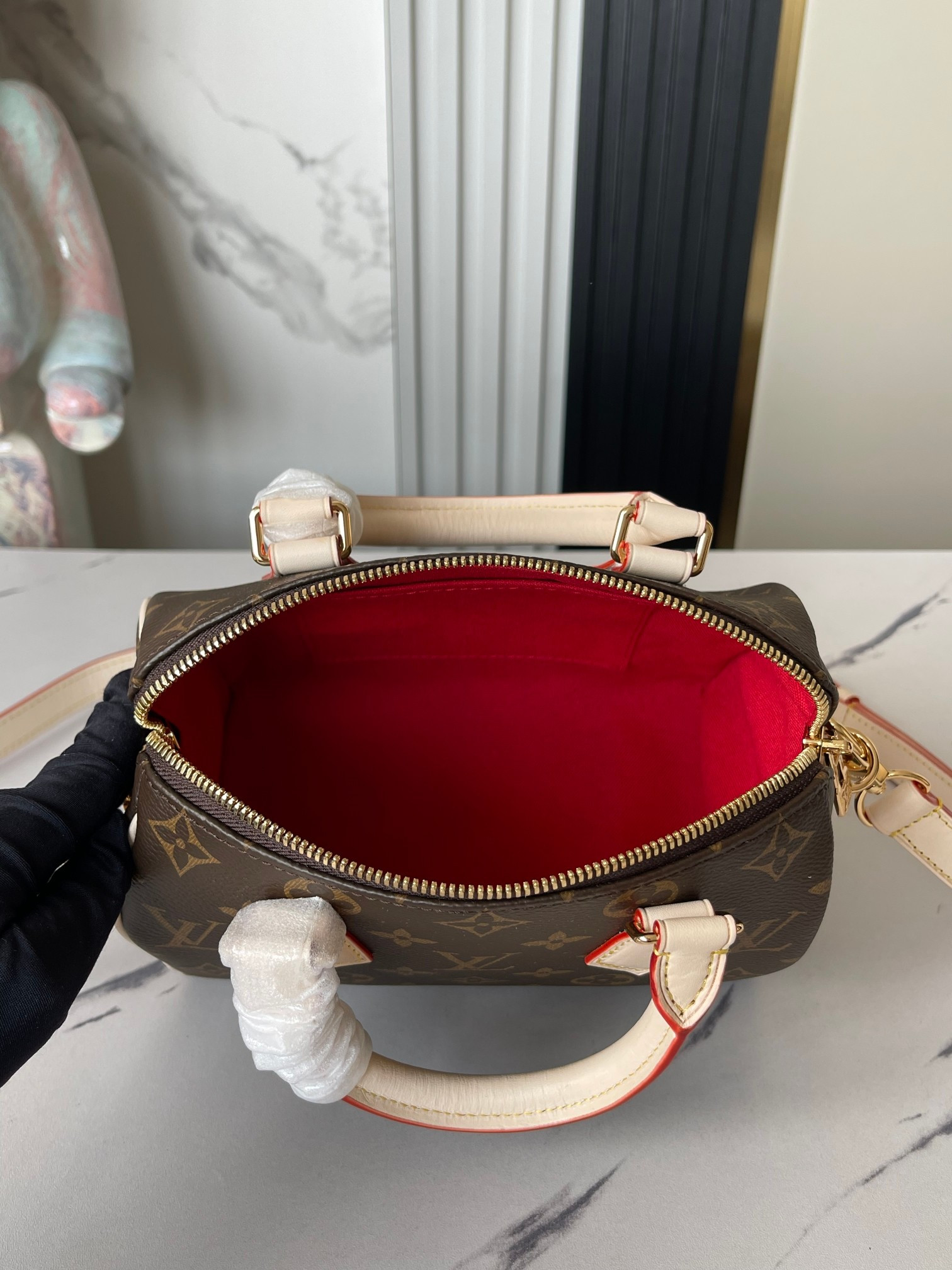 LV M46229 Speedy Bandoulière 20 - Image 9