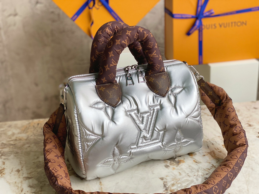 LV M5900 Pillow Speedy Bandoulière 25 - Image 3