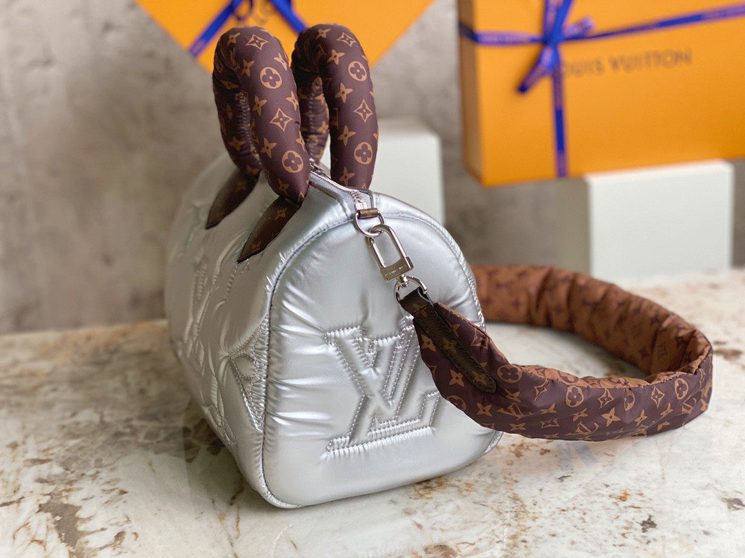 LV M5900 Pillow Speedy Bandoulière 25 - Image 4