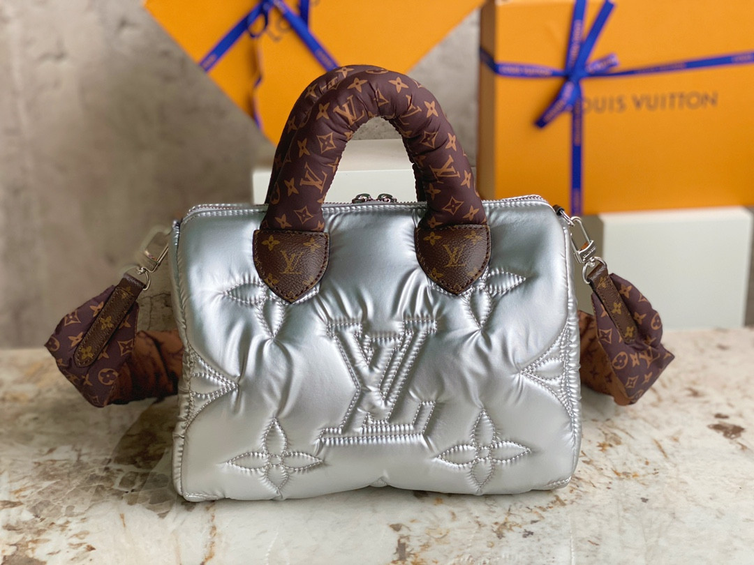 LV M5900 Pillow Speedy Bandoulière 25 - Image 5