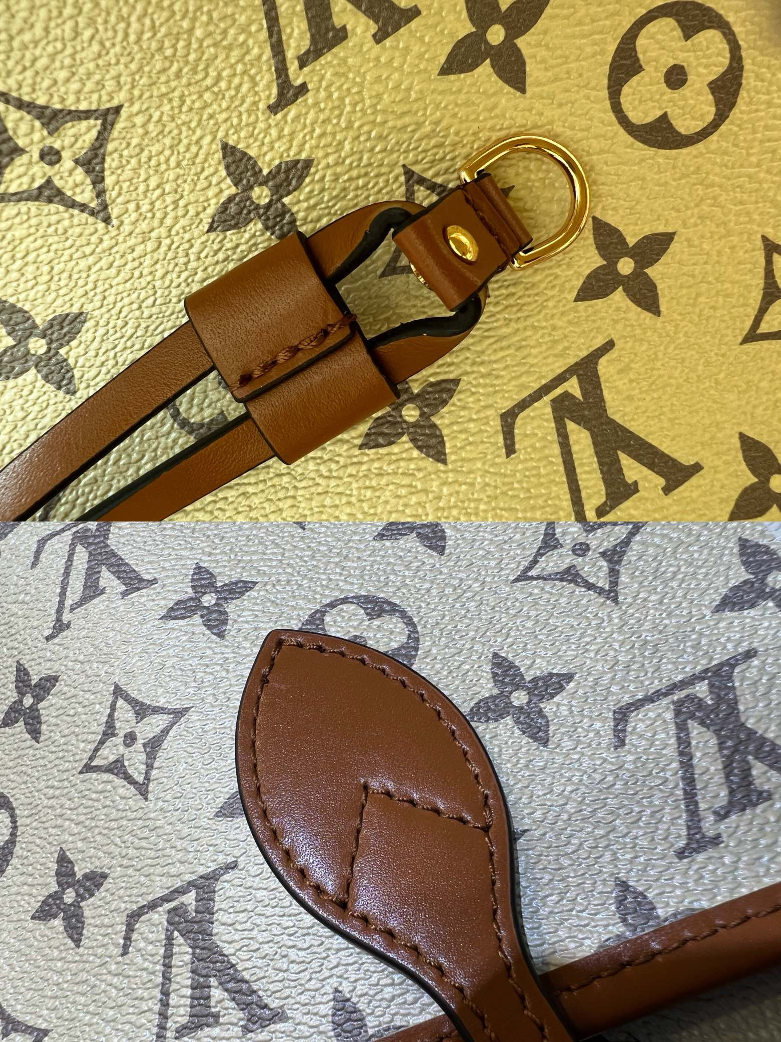 LV M40955 Neverfull MM 12.6 x 11.4 x 6.7 inches Without Box - Image 6