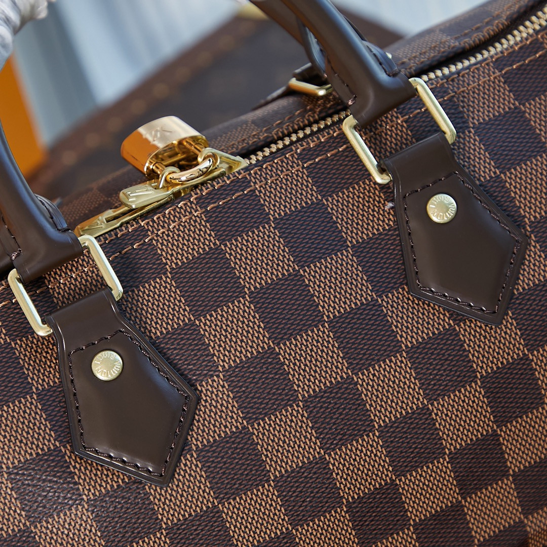 LV N41368 Speedy Bandoulière 25 9.8 x 7.5 x 5.9 inches - Image 8