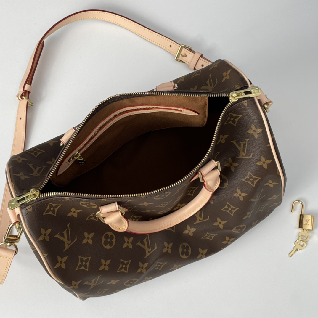 LV Speedy Bandoulière 30 N41112 30 x 21 x 17 cm - Image 8