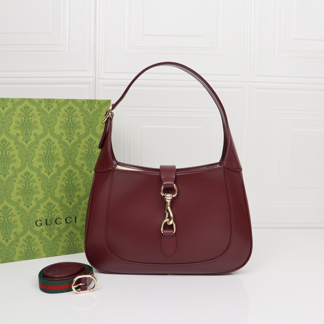 GUCCI JACKIE SMALL SHOULDER BAG 10.8 x 7.5 x 1.6 - Image 2