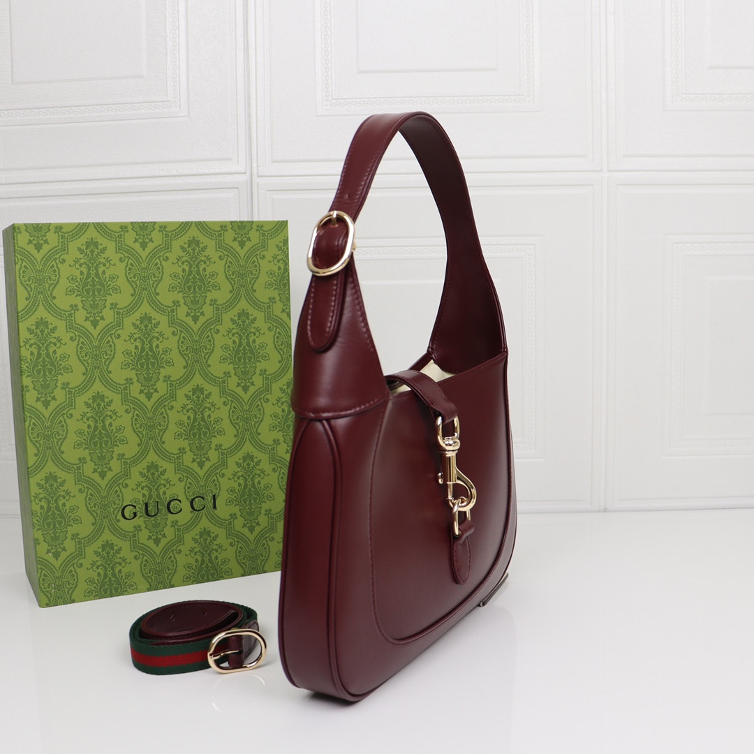 GUCCI JACKIE SMALL SHOULDER BAG 10.8 x 7.5 x 1.6 - Image 4