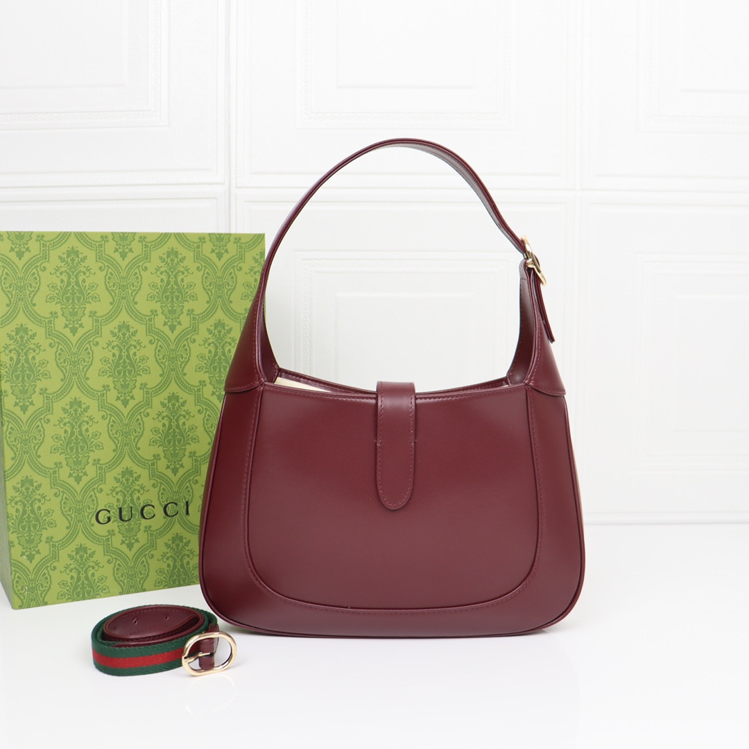 GUCCI JACKIE SMALL SHOULDER BAG 10.8 x 7.5 x 1.6 - Image 5