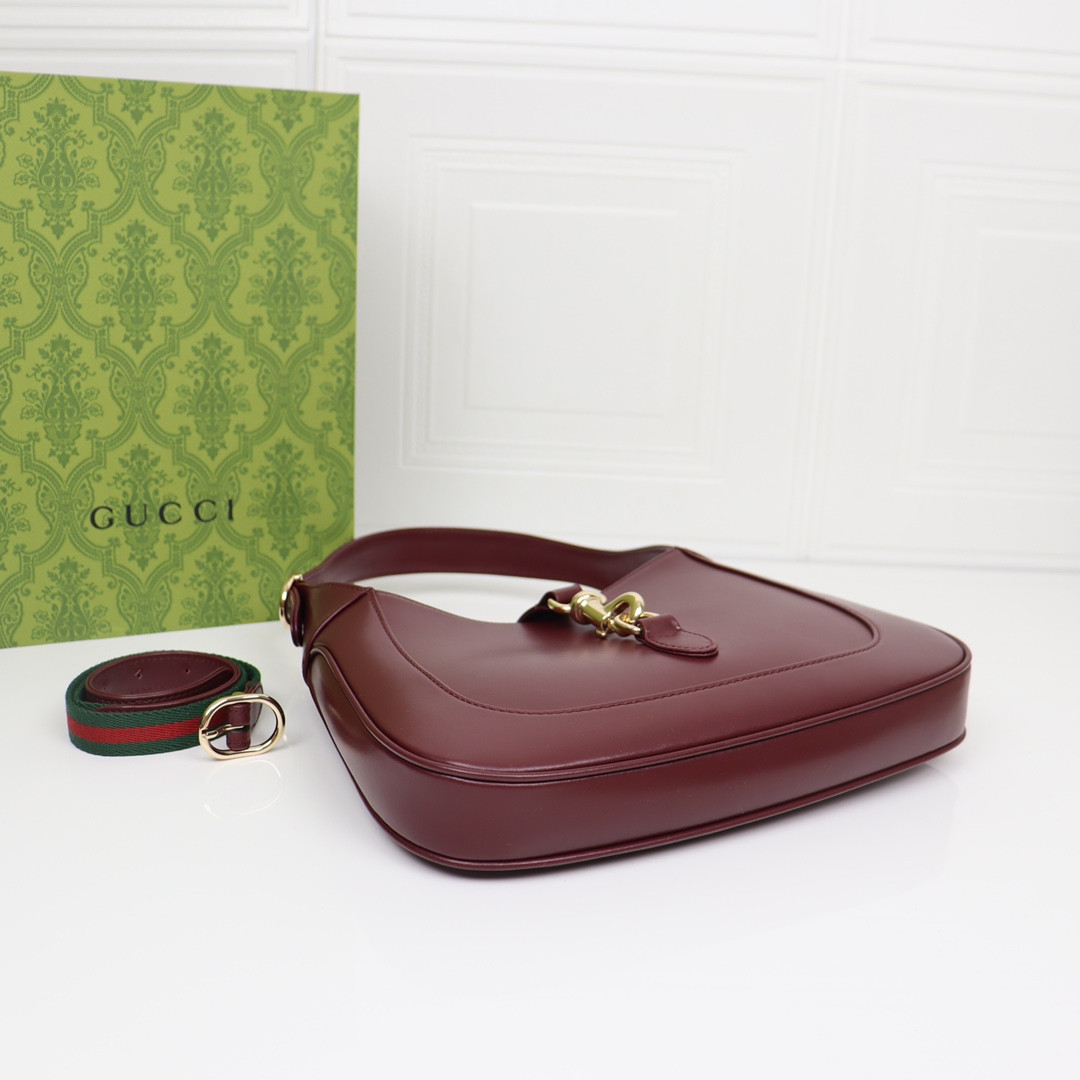 GUCCI JACKIE SMALL SHOULDER BAG 10.8 x 7.5 x 1.6 - Image 7
