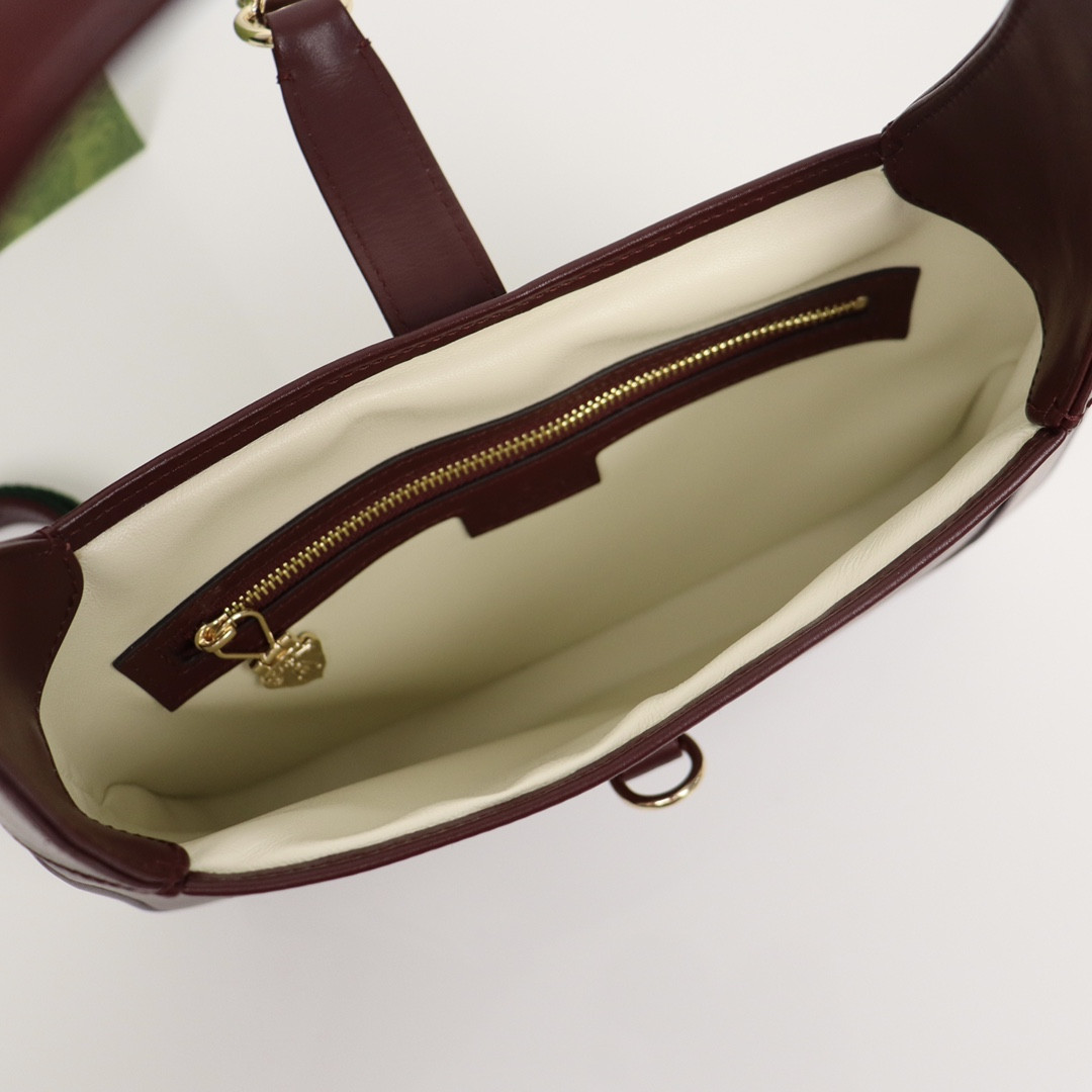 GUCCI JACKIE SMALL SHOULDER BAG 10.8 x 7.5 x 1.6 - Image 8