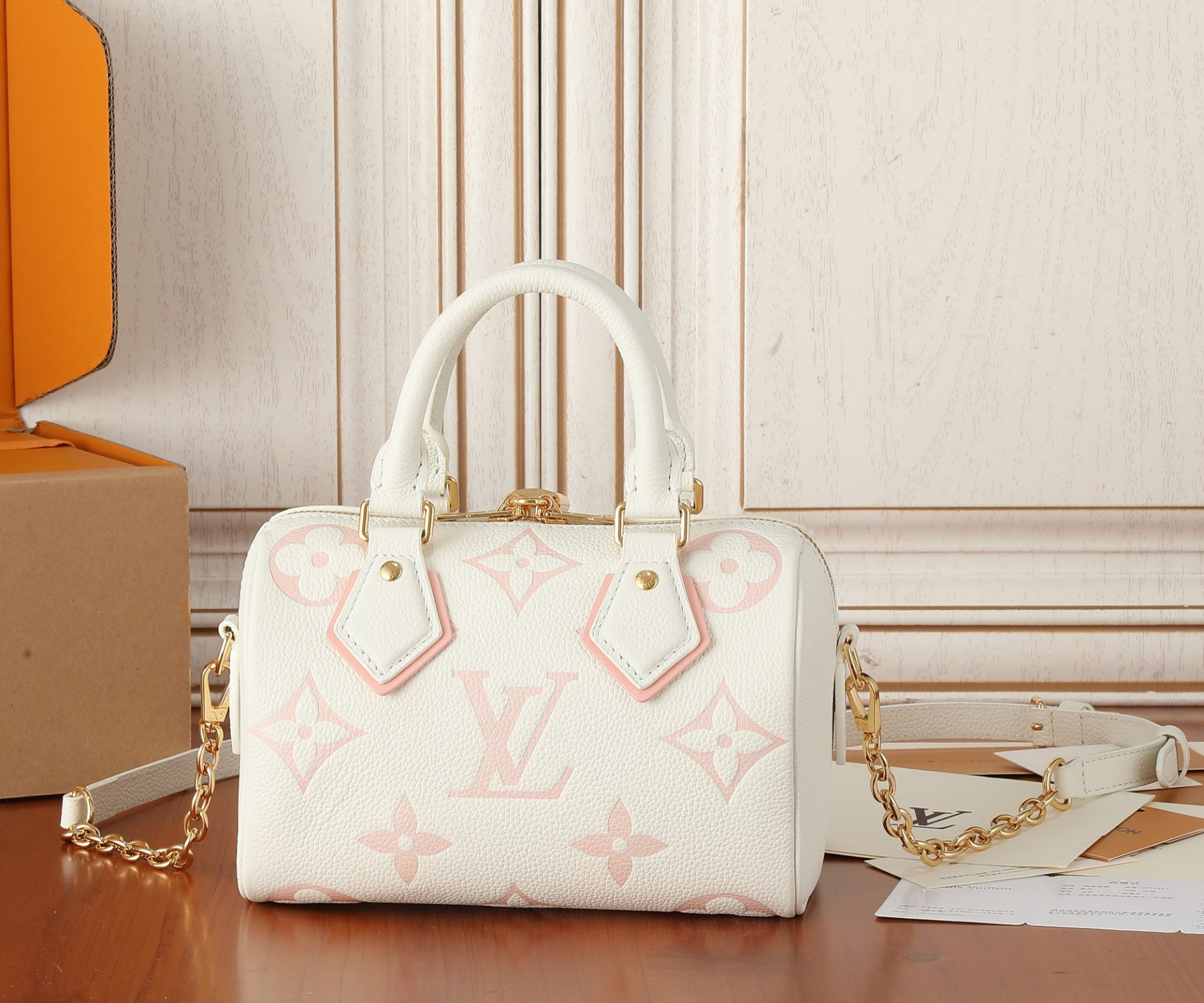 LV Speedy BANDOULIÈRE 20 M46875 8.1 x 5.3 x 4.7 inches - Image 4